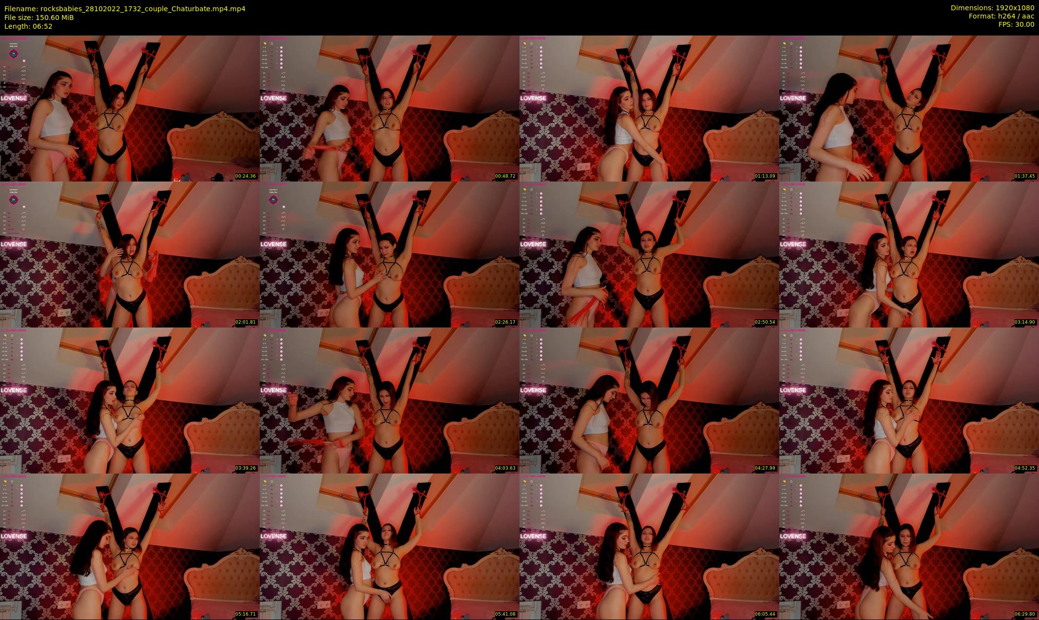 rocksbabies — 7 minute Chaturbate female cam show recording, 1080p, Oct 28, 2022