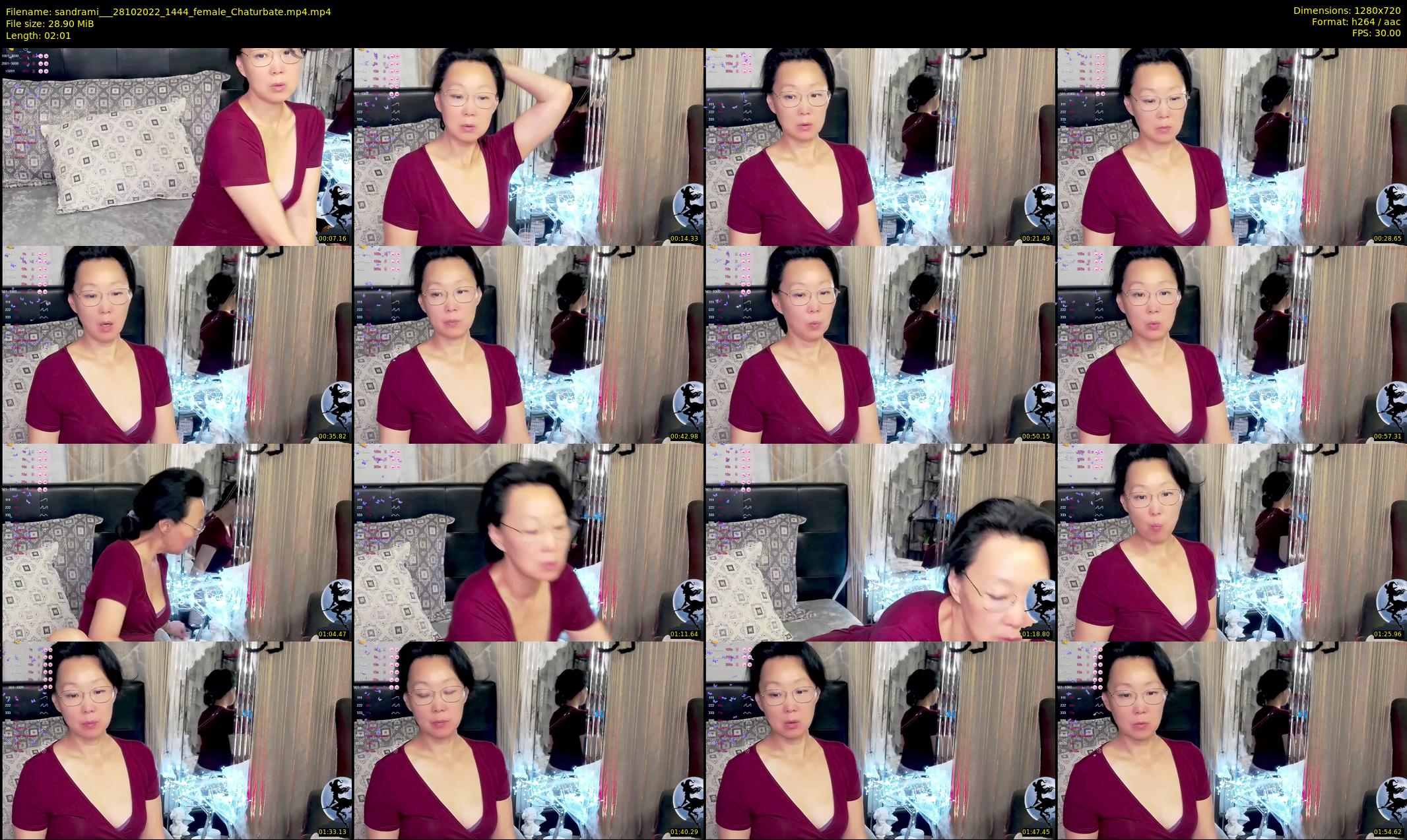 sandrami__ — 3 minute Chaturbate female cam show recording, 720p, Oct 28, 2022