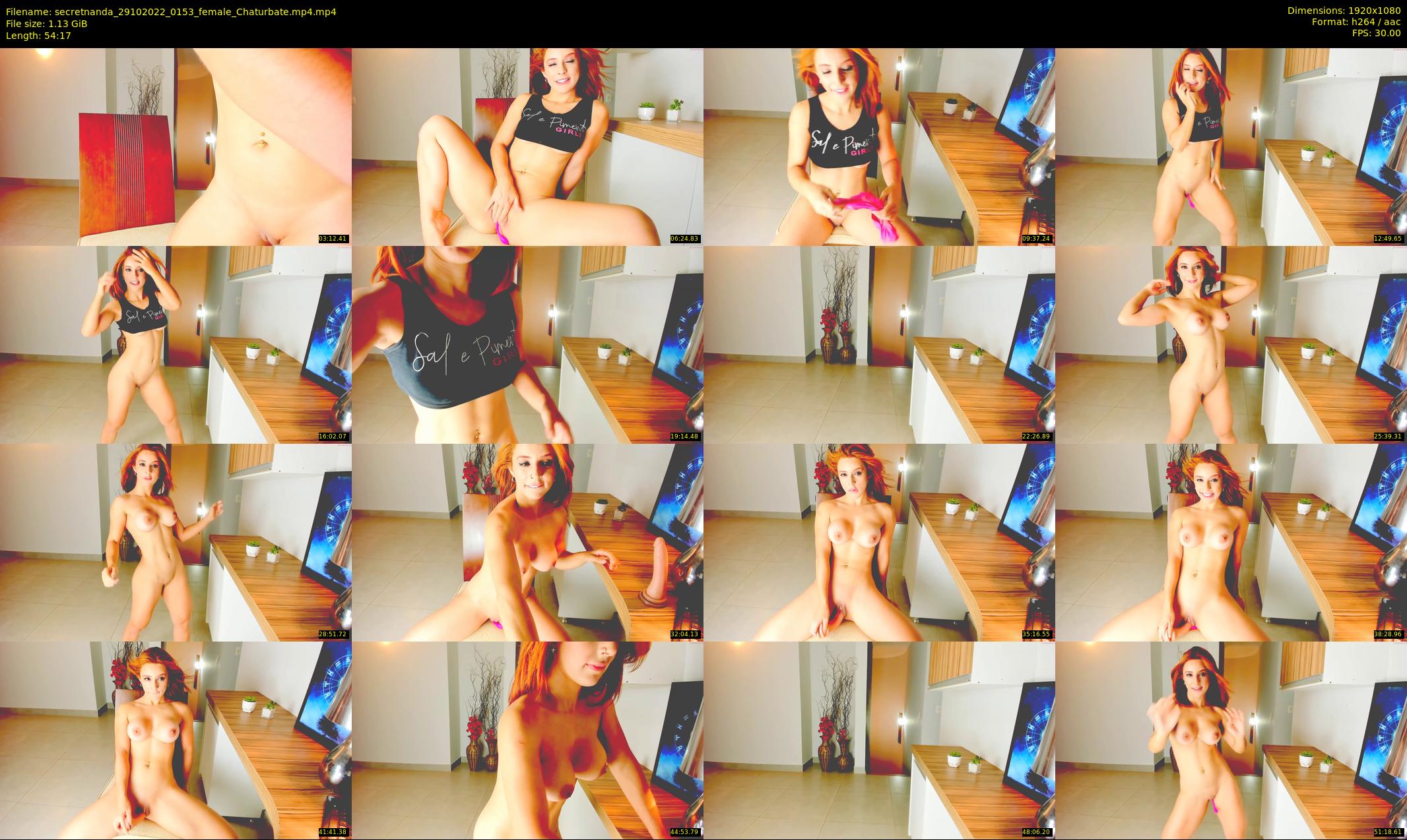 secretnanda — 55 minute Chaturbate female cam show recording, 1080p, Oct 29, 2022