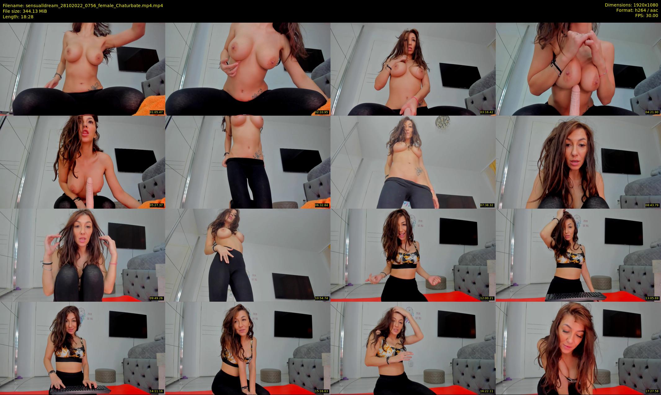 sensualldream — 19 minute Chaturbate female cam show recording, 1080p, Oct 28, 2022