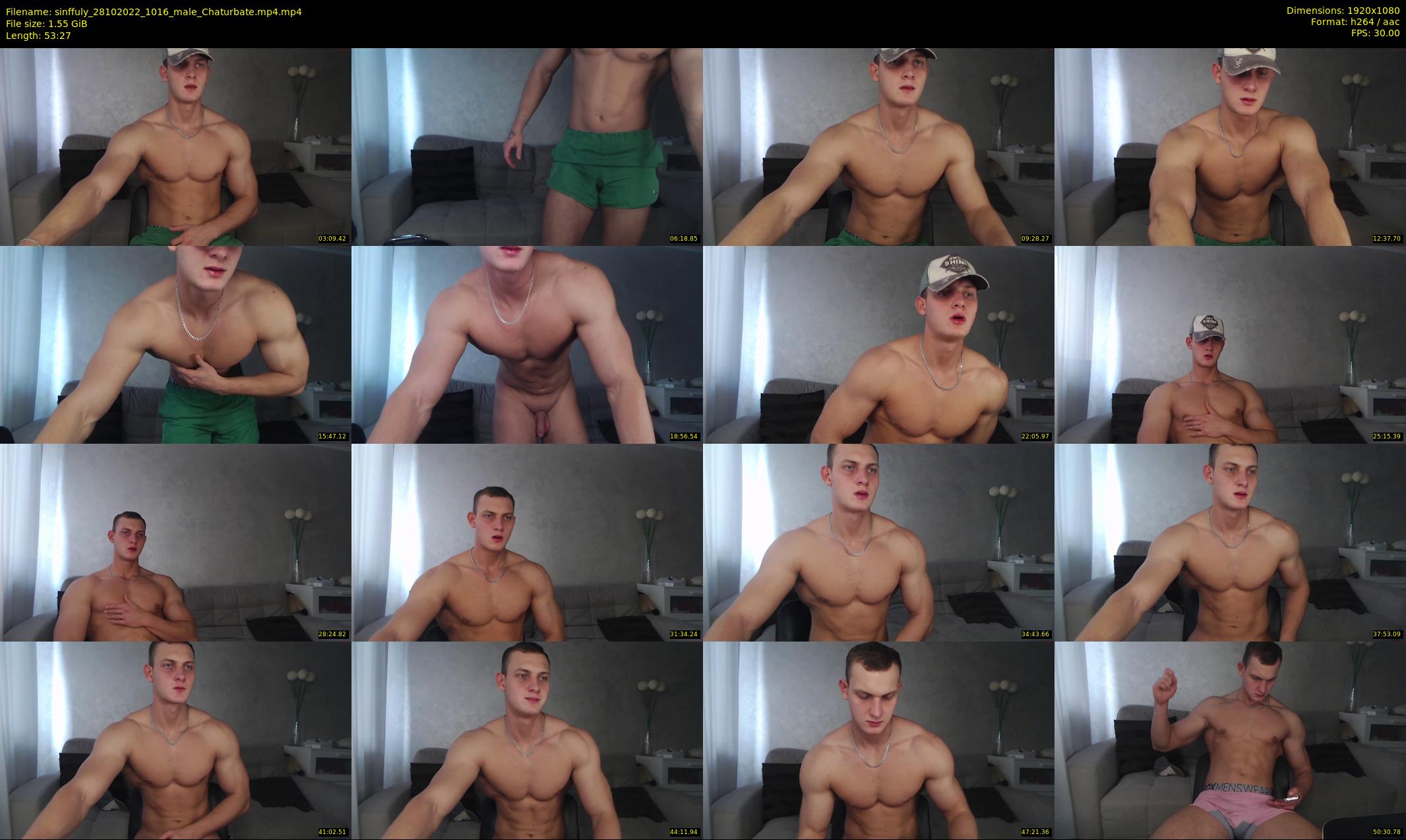 sinffuly — 54 minute Chaturbate male cam show recording, 1080p, Oct 28, 2022