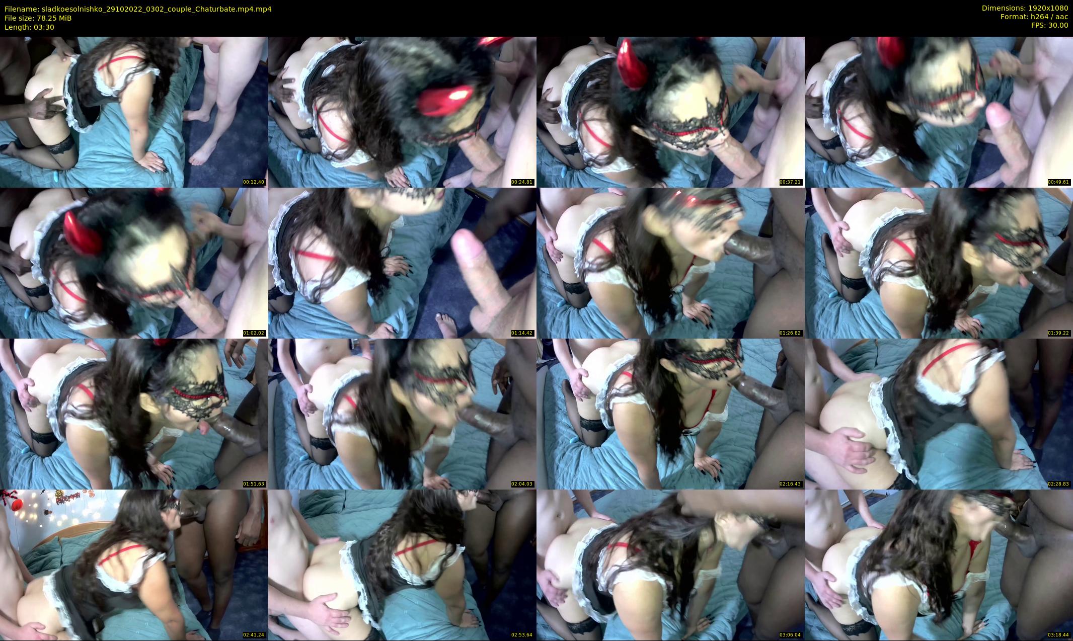 sladkoesolnishko — 4 minute Chaturbate couple cam show recording, 1080p, Oct 29, 2022