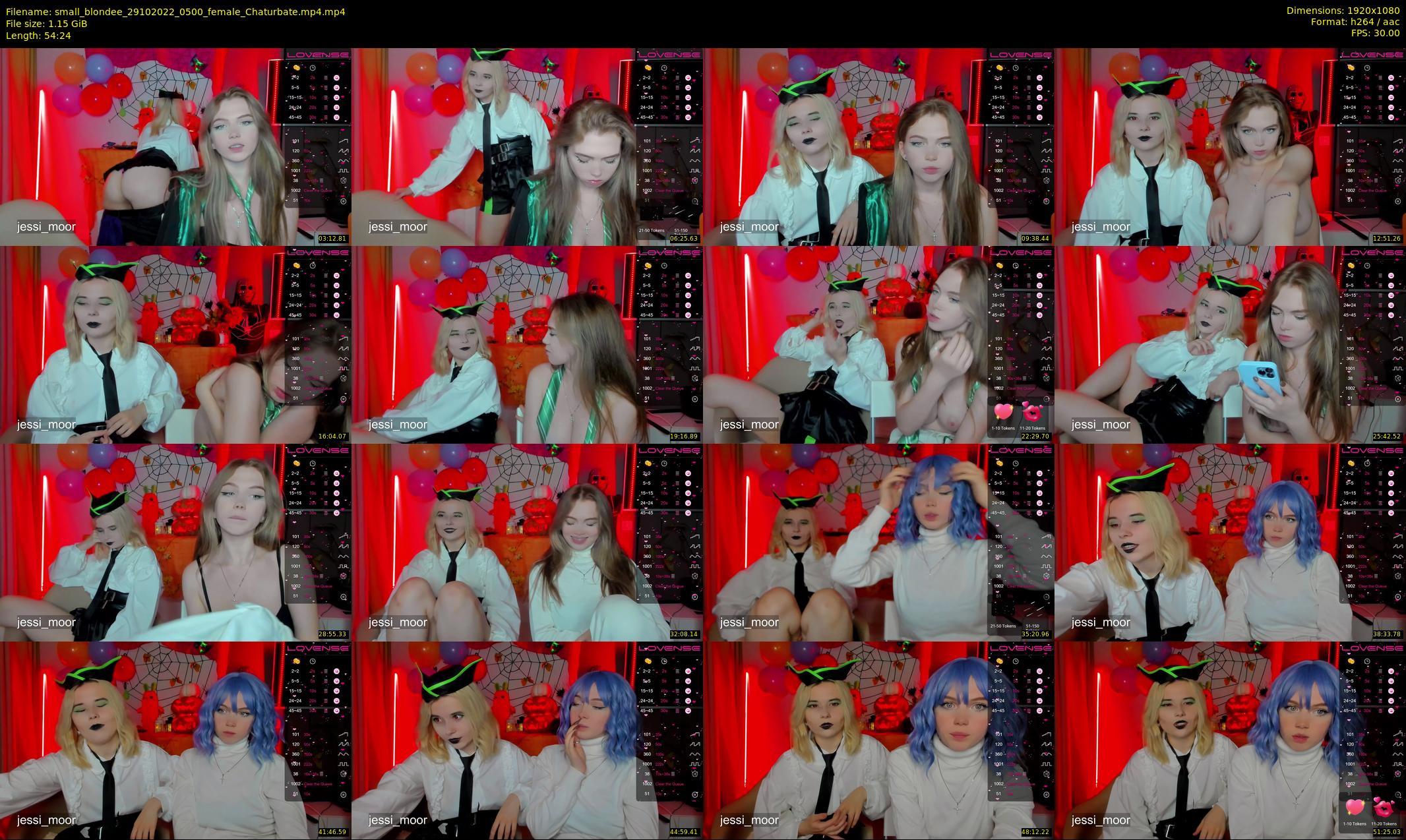 small_blondee — 55 minute Chaturbate female cam show recording, 1080p, Oct 29, 2022