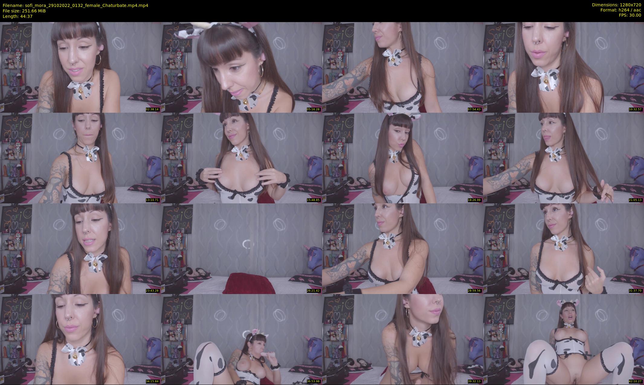 sofi_mora — 45 minute Chaturbate female cam show recording, 720p, Oct 29, 2022