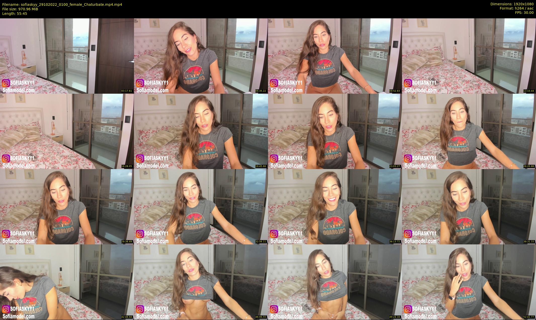 sofiaskyy — 56 minute Chaturbate female cam show recording, 1080p, Oct 29, 2022