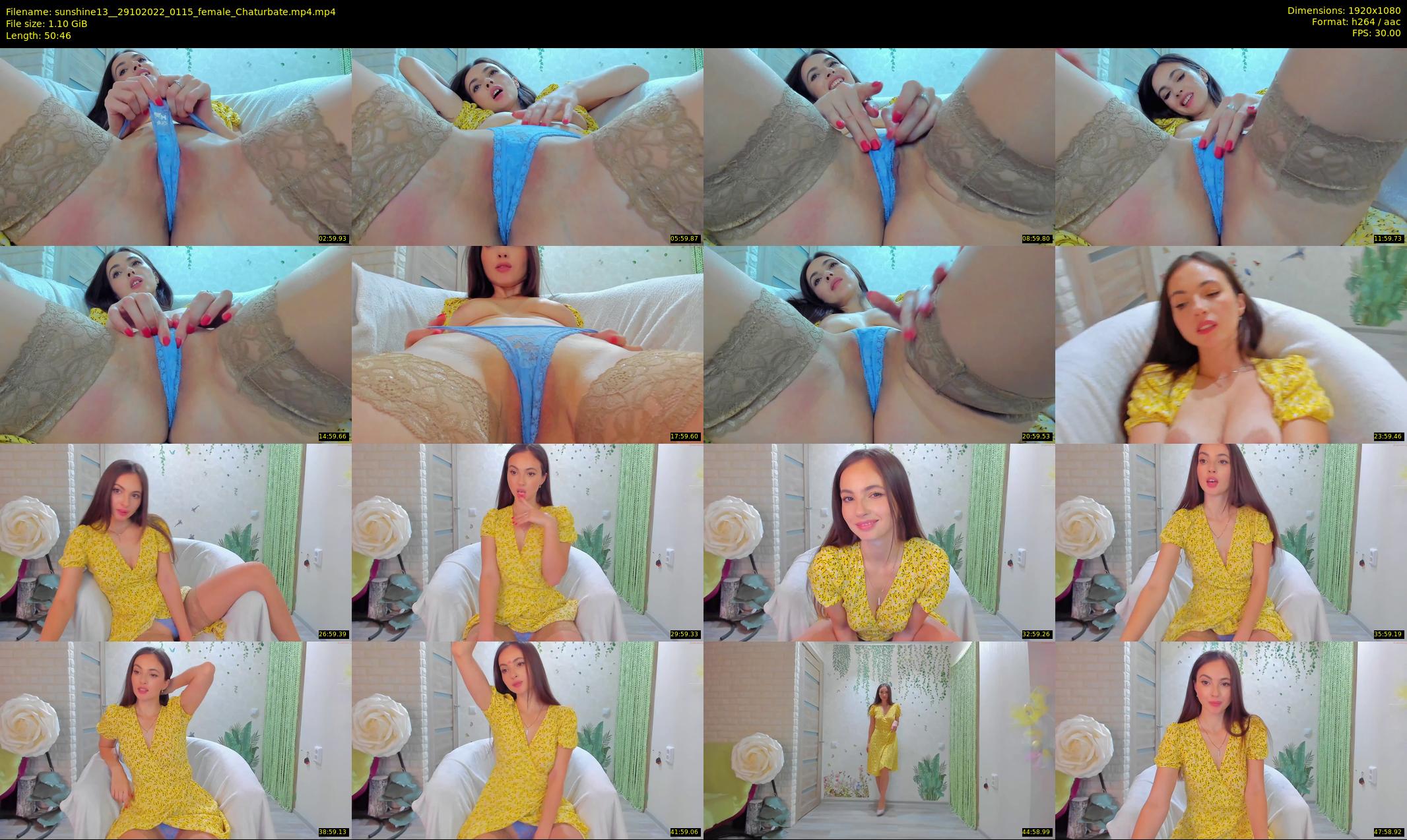sunshine13_ — 51 minute Chaturbate female cam show recording, 1080p, Oct 29, 2022