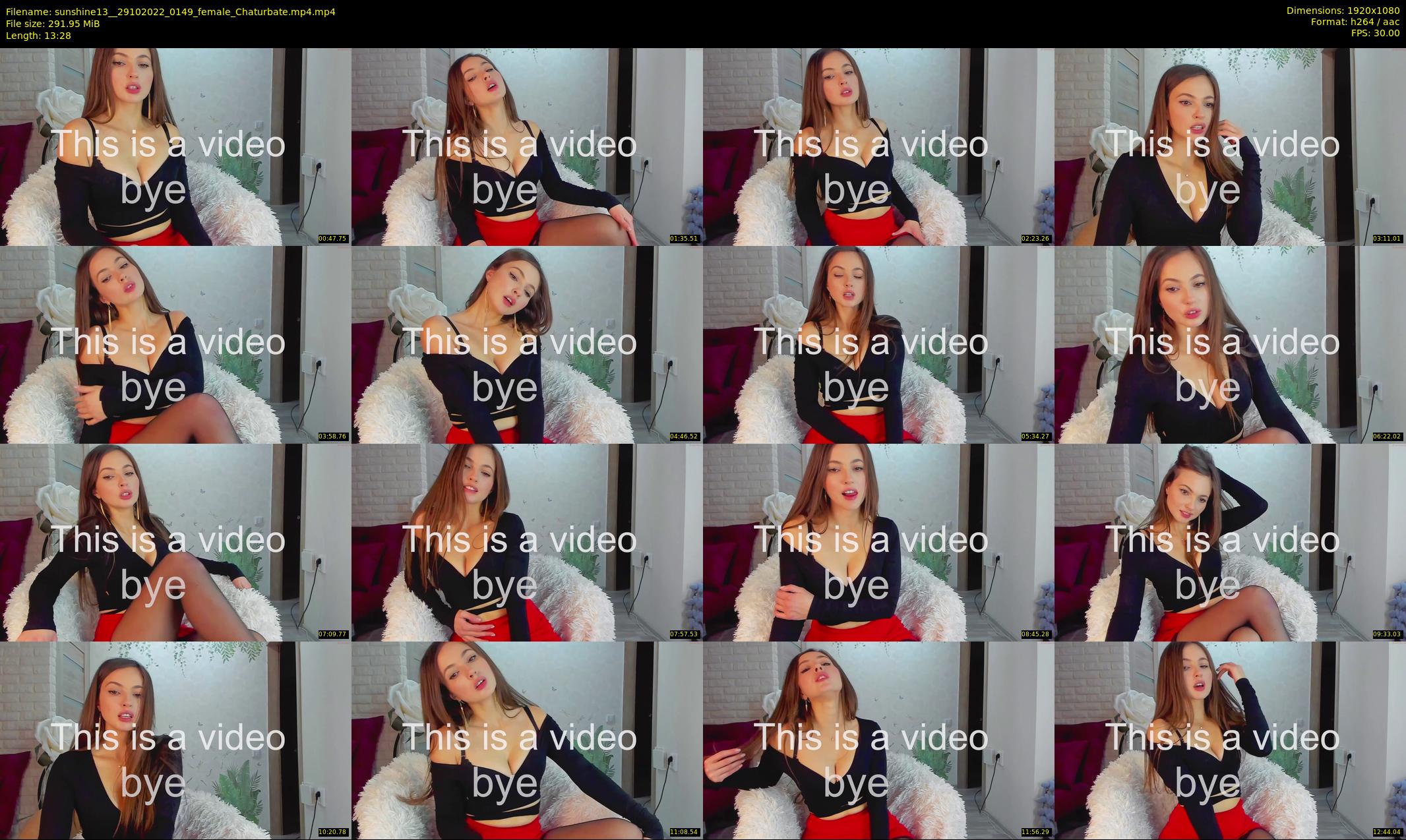 sunshine13_ — 14 minute Chaturbate female cam show recording, 1080p, Oct 29, 2022
