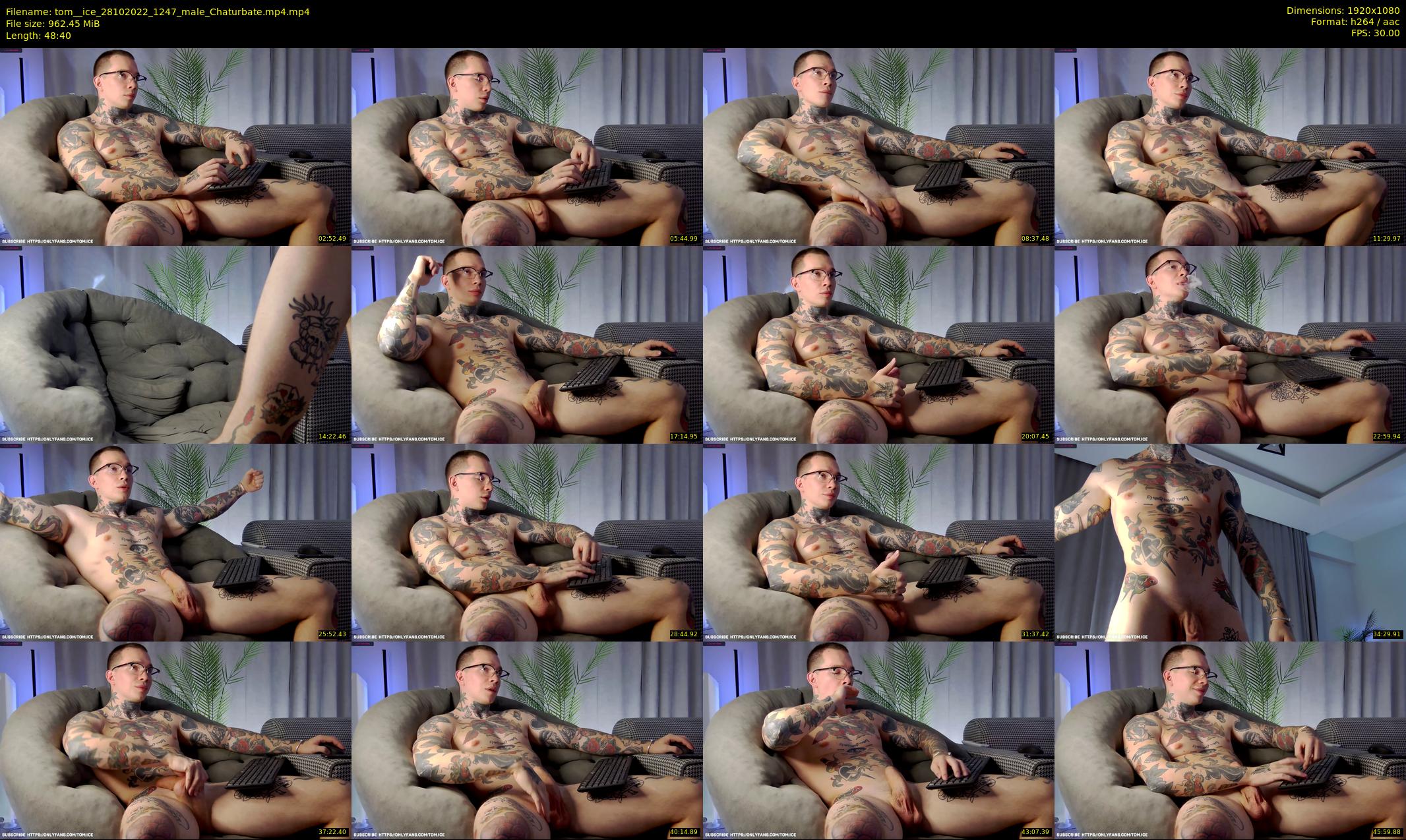 tom__ice — 49 minute Chaturbate male cam show recording, 1080p, Oct 28, 2022