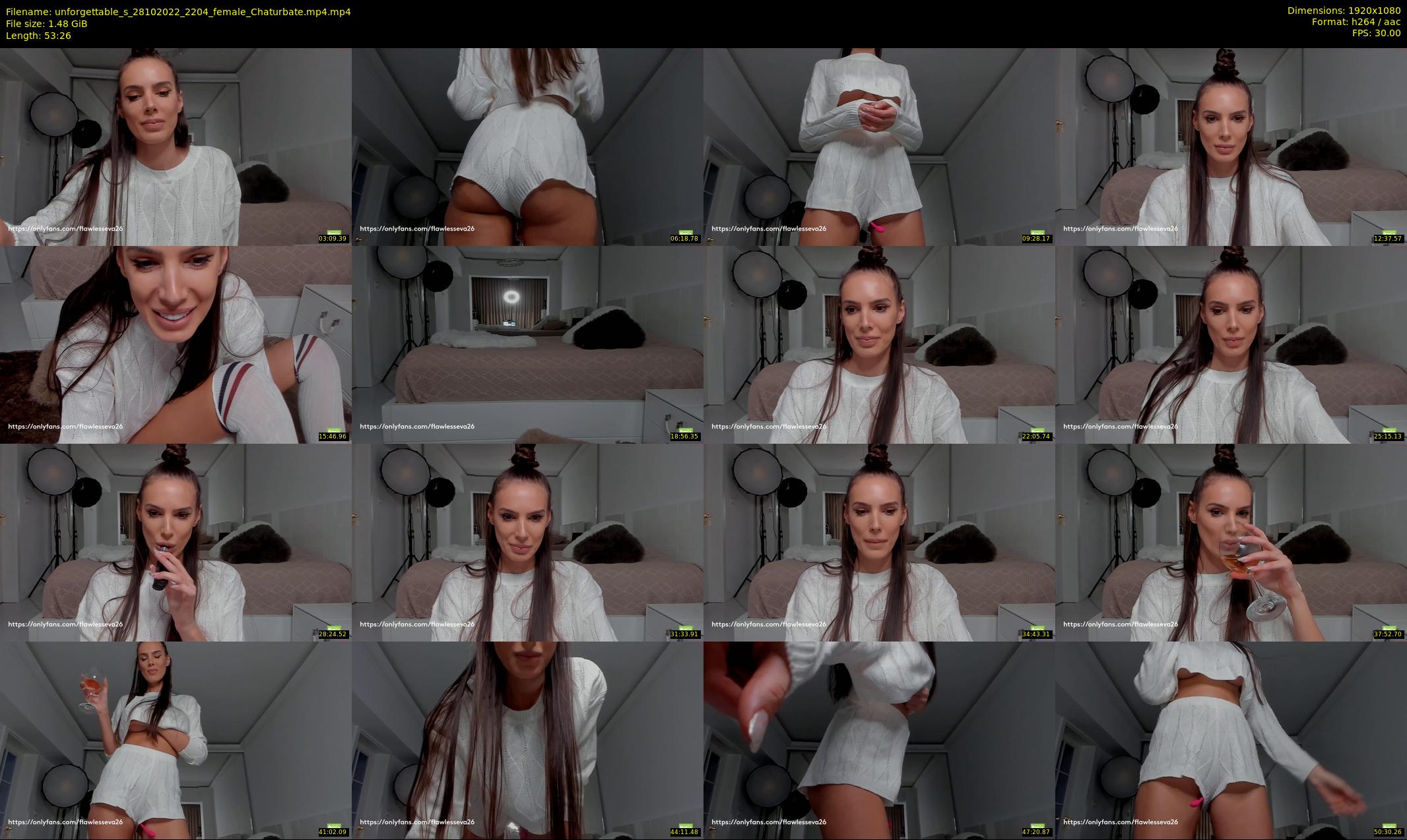 unforgettable_s — 54 minute Chaturbate female cam show recording, 1080p, Oct 28, 2022