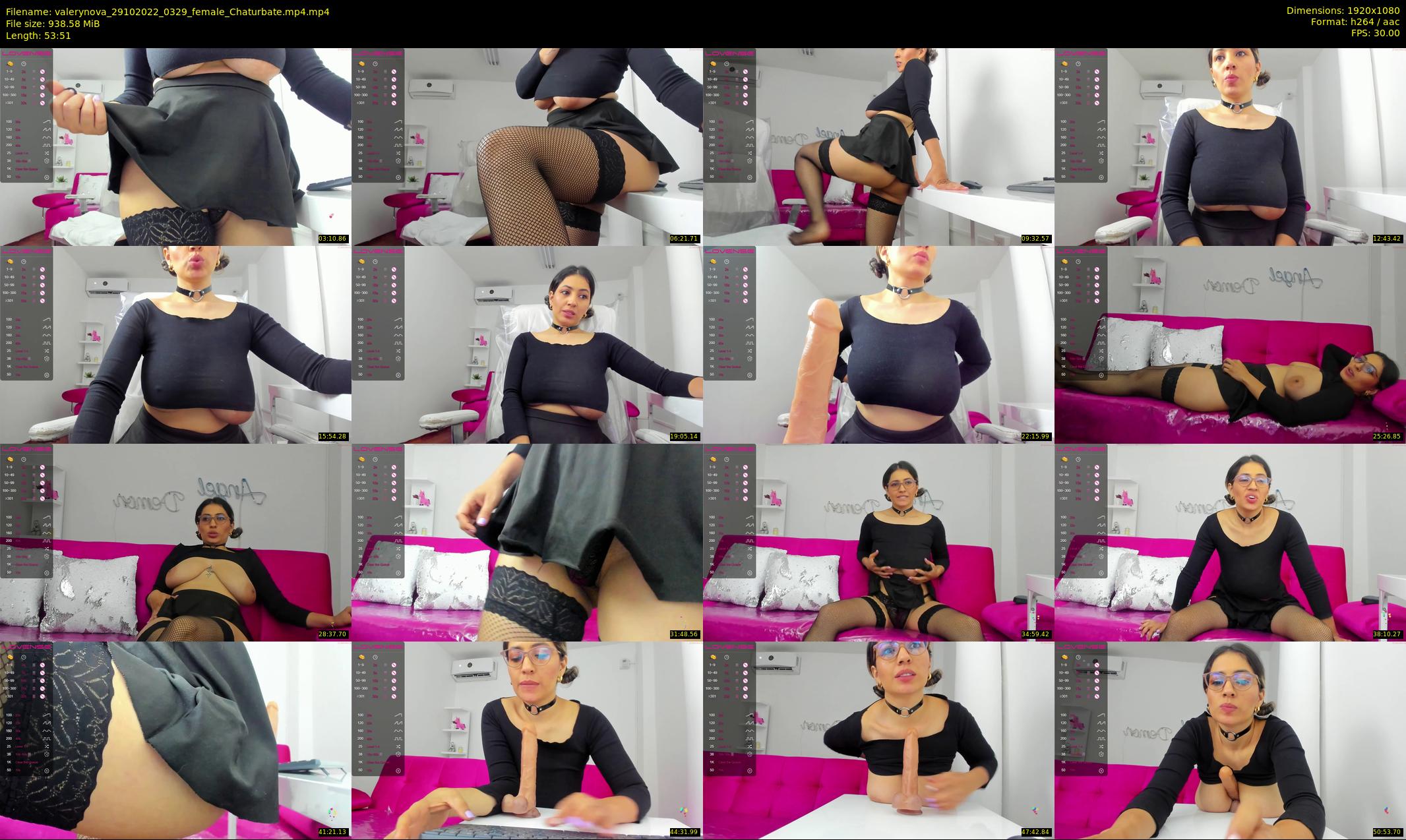 valerynova — 54 minute Chaturbate female cam show recording, 1080p, Oct 29, 2022