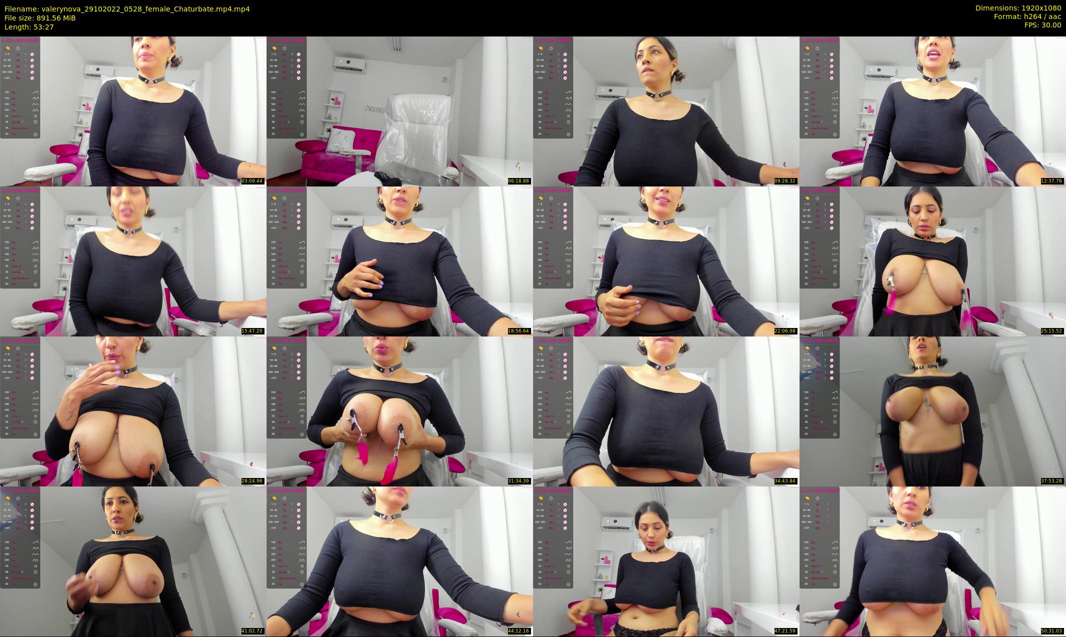 valerynova — 54 minute Chaturbate female cam show recording, 1080p, Oct 29, 2022