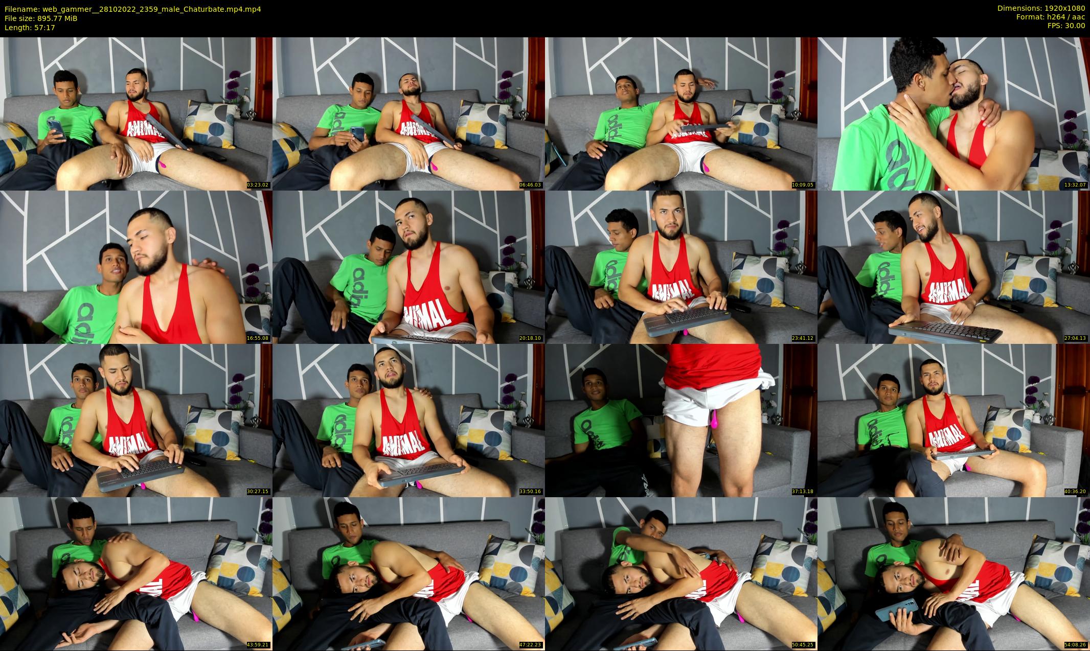 web_gammer_ — 58 minute Chaturbate male cam show recording, 1080p, Oct 28, 2022