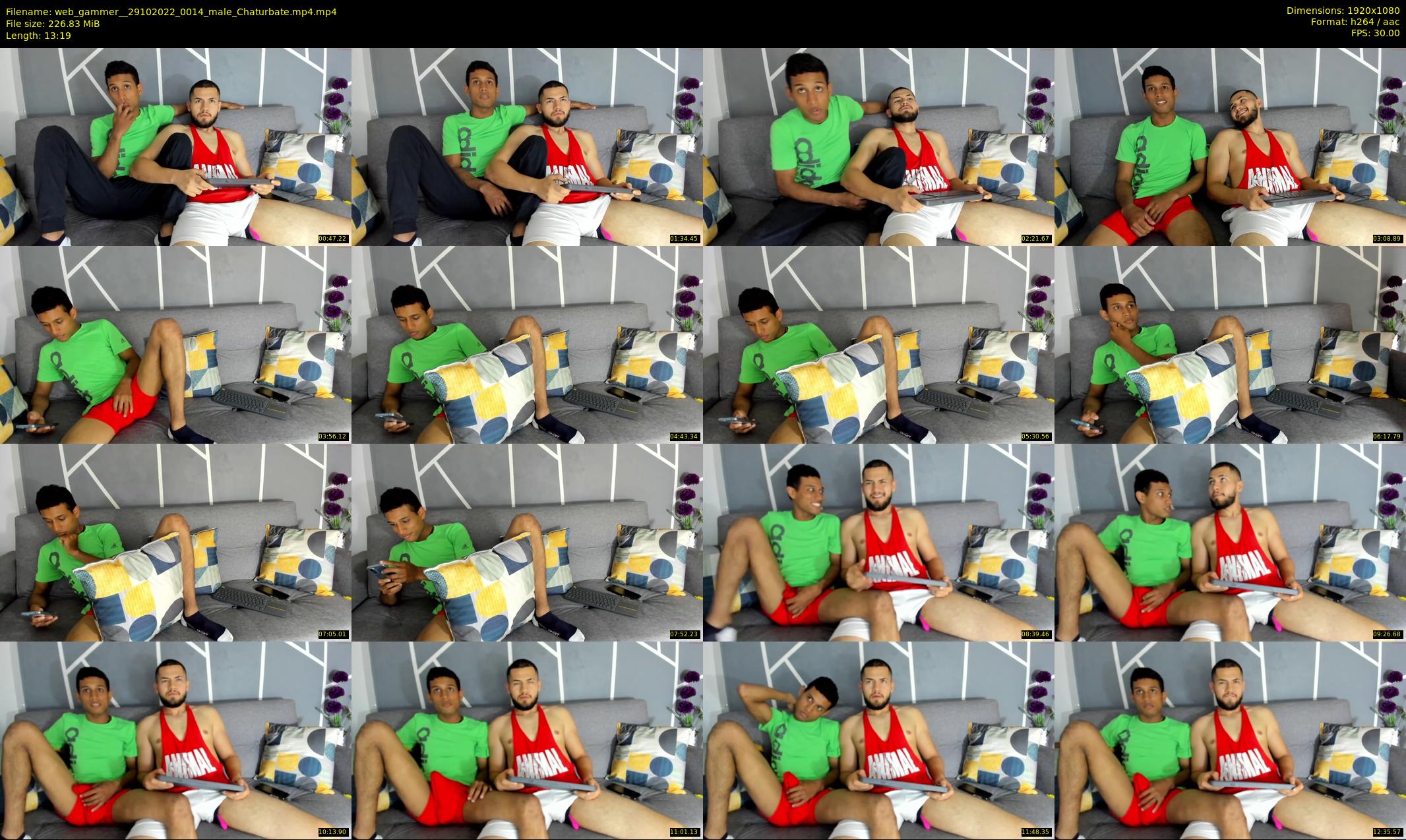 web_gammer_ — 14 minute Chaturbate male cam show recording, 1080p, Oct 29, 2022