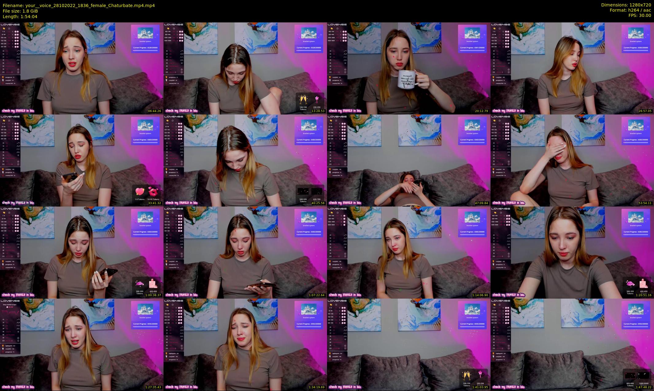 your__voice — 115 minute Chaturbate female cam show recording, 720p, Oct 28, 2022