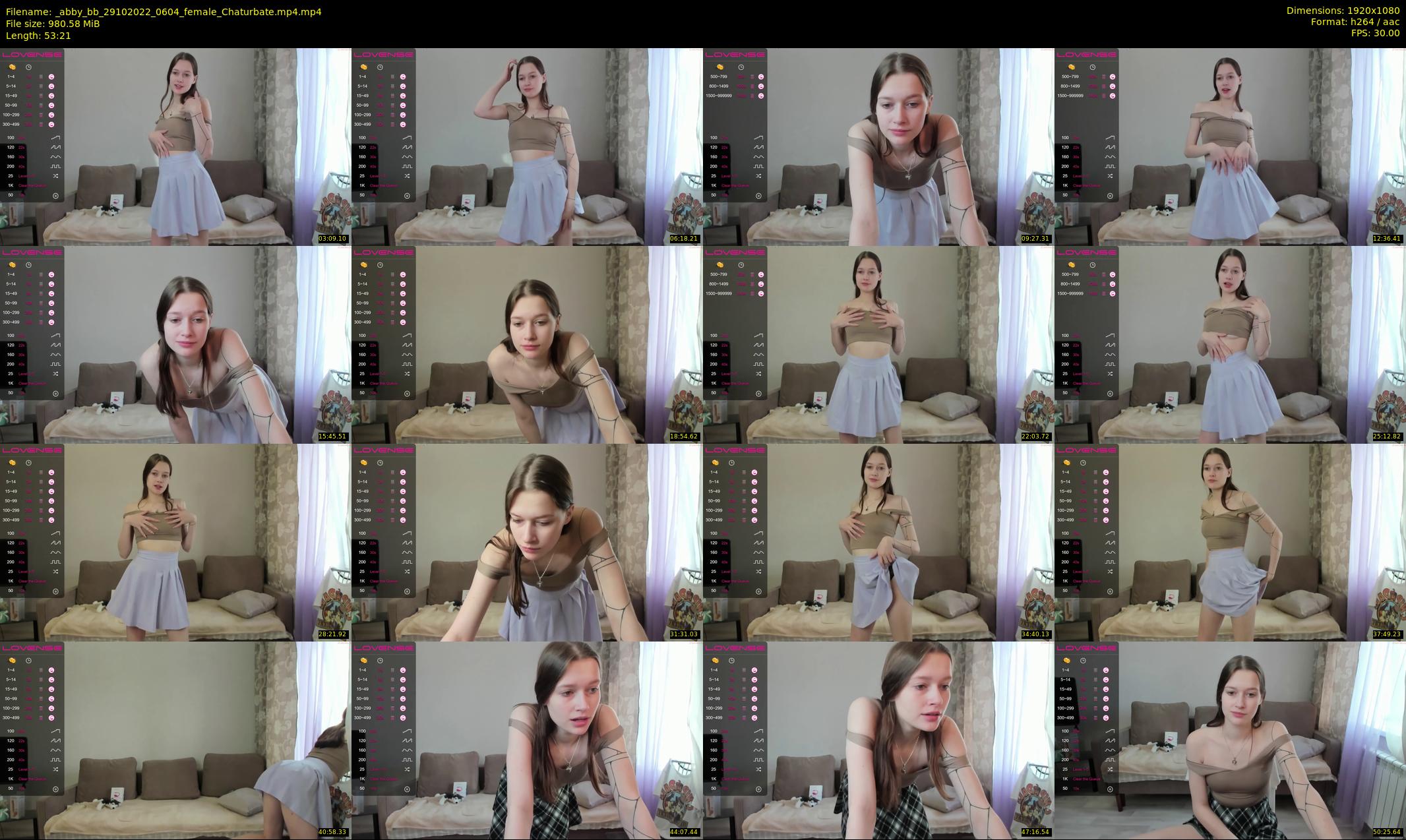 _abby_bb — 54 minute Chaturbate female cam show recording, 1080p, Oct 29, 2022