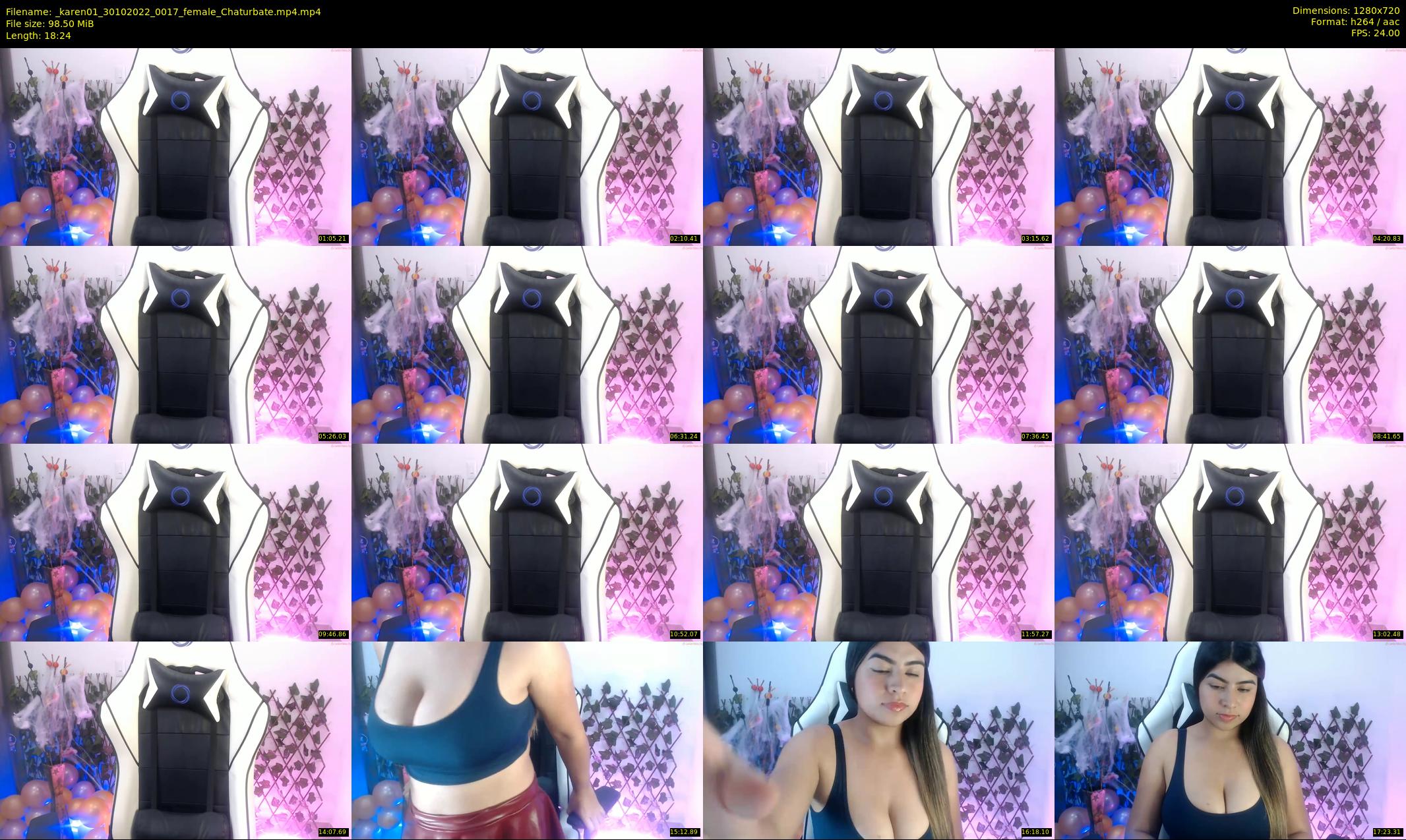 _karen01 — 19 minute Chaturbate female cam show recording, 720p, Oct 30, 2022