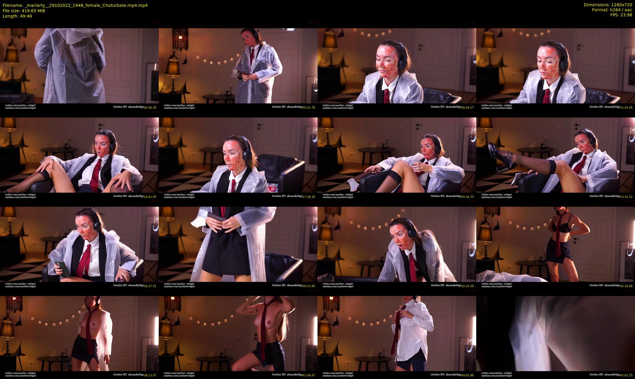 _mariarty_ — 50 minute Chaturbate female cam show recording, 720p, Oct 29, 2022