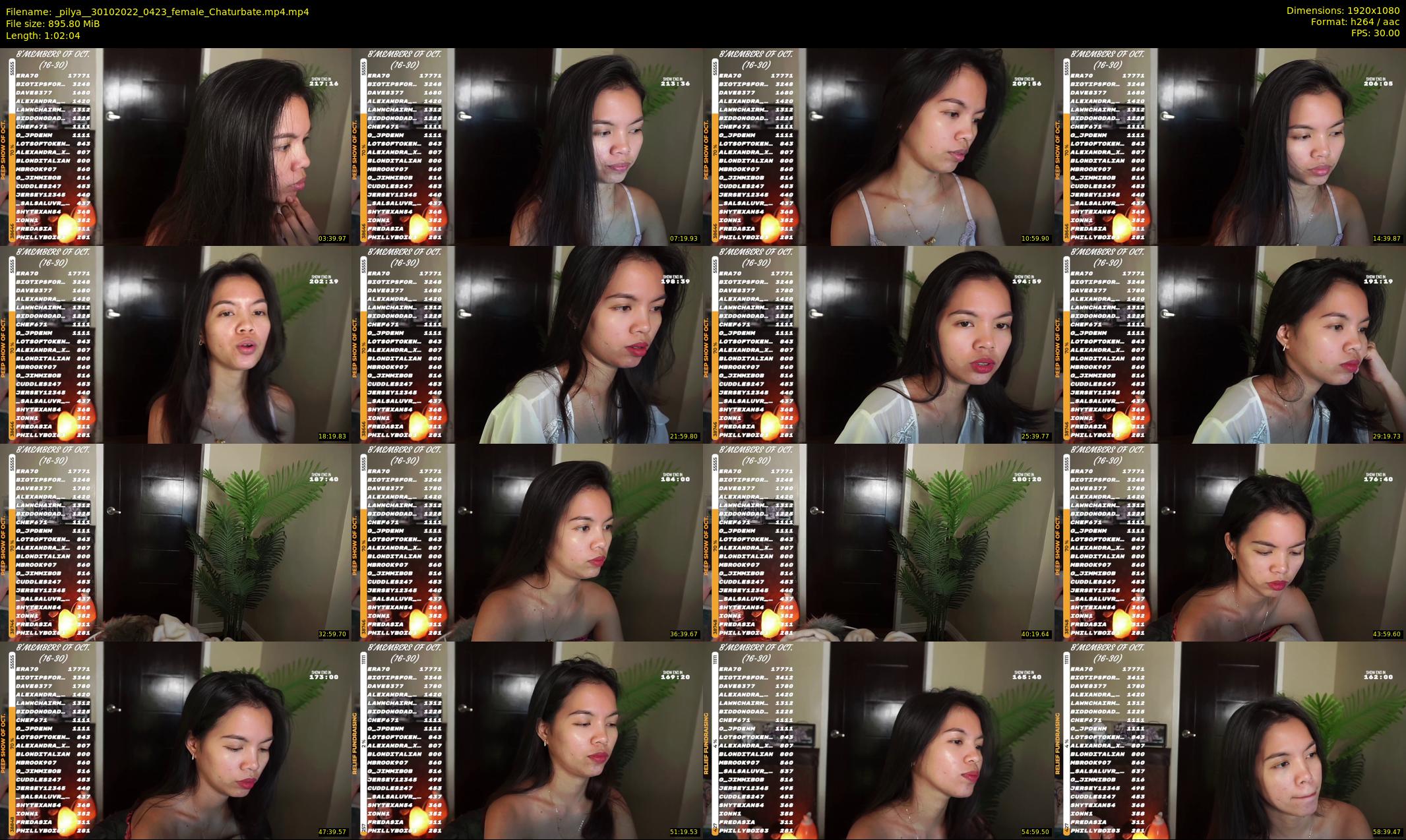 _pilya_ — 63 minute Chaturbate female cam show recording, 1080p, Oct 30, 2022