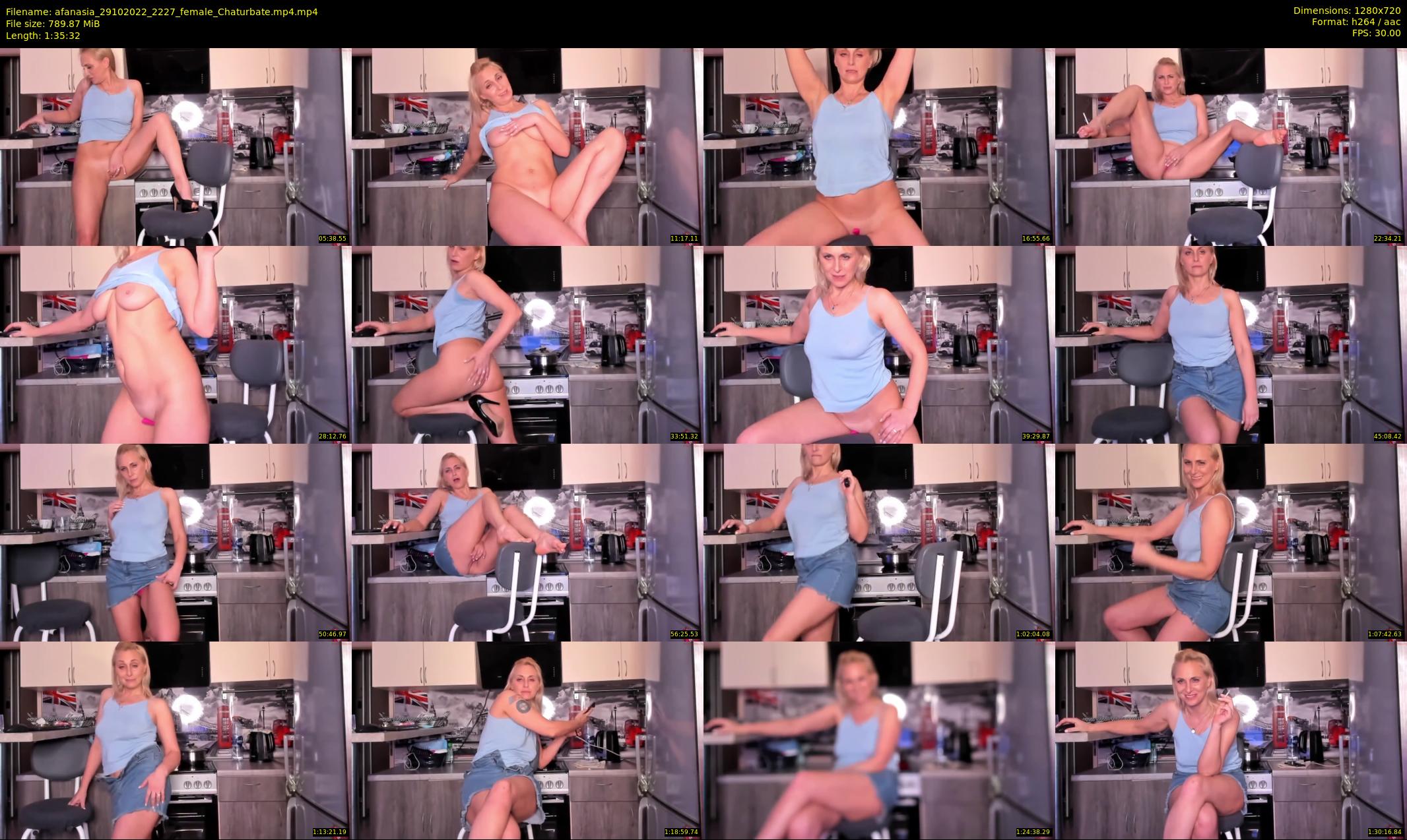 afanasia — 96 minute Chaturbate female cam show recording, 720p, Oct 29, 2022