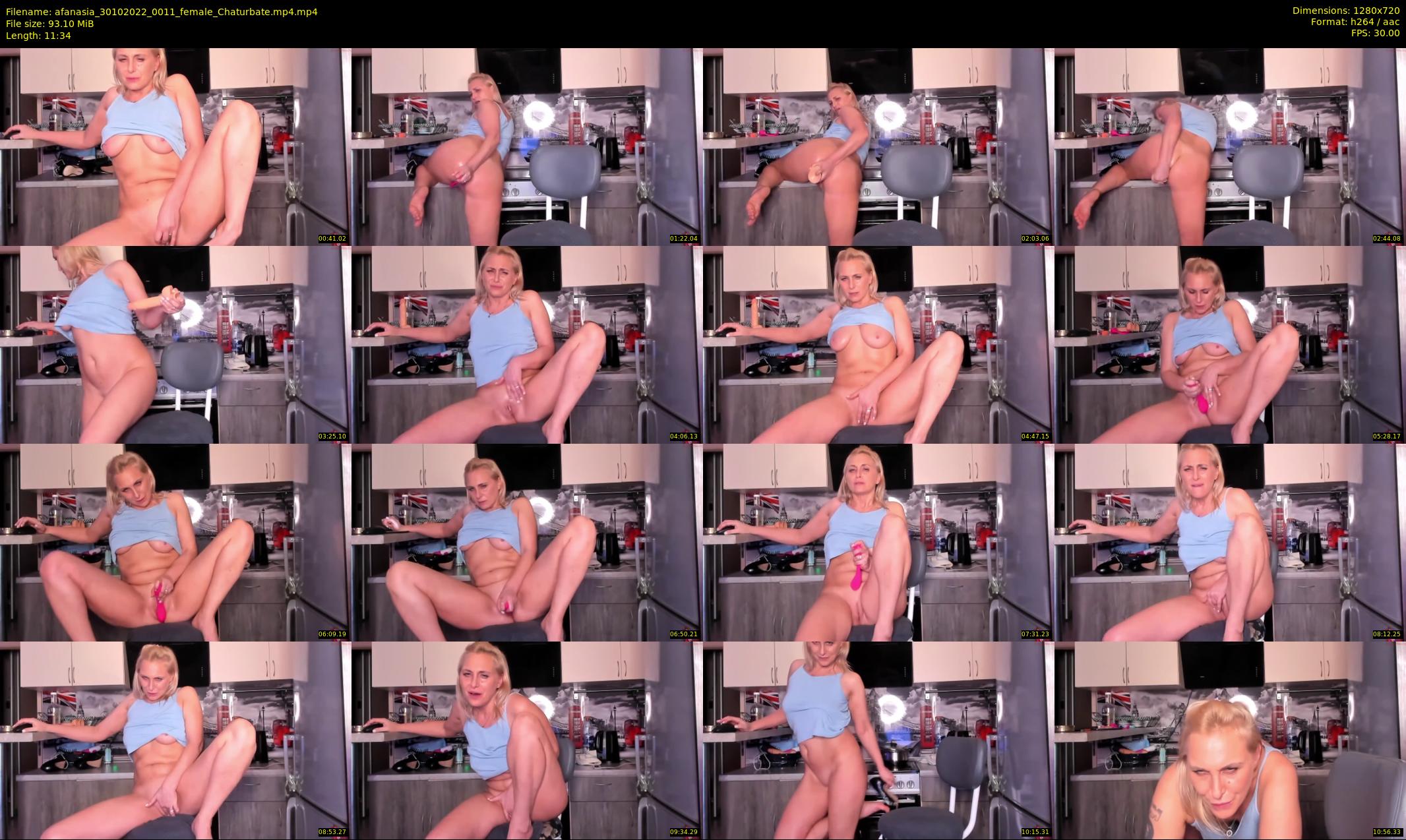 afanasia — 12 minute Chaturbate female cam show recording, 720p, Oct 30, 2022