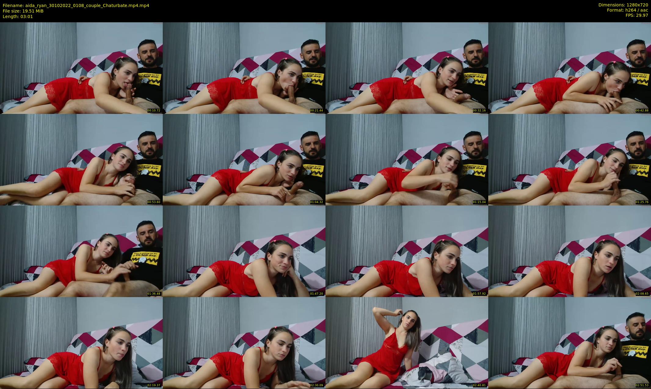 aida_ryan — 4 minute Chaturbate couple cam show recording, 720p, Oct 30, 2022