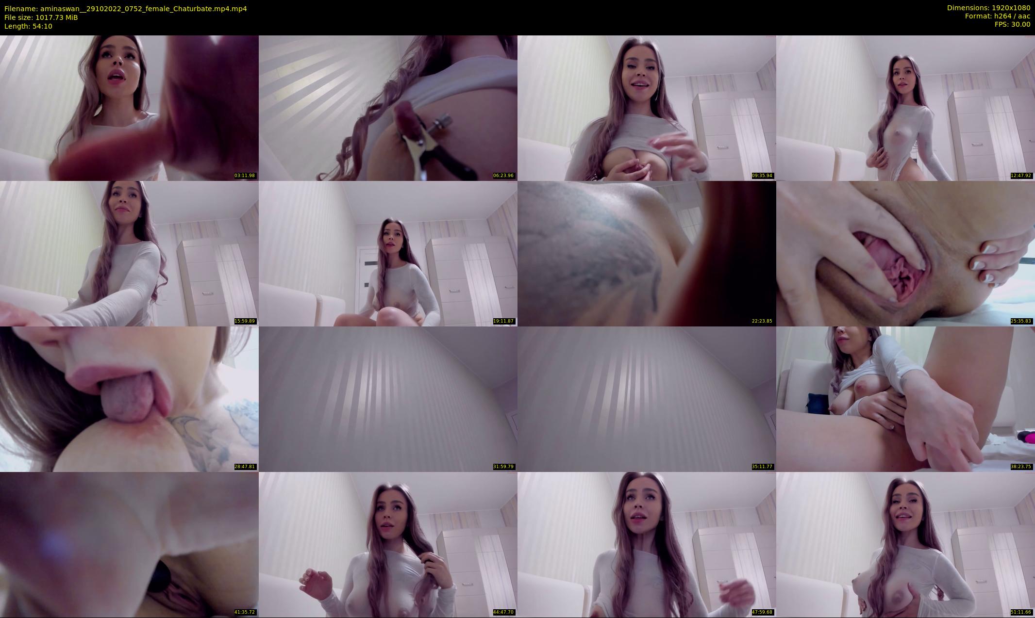 aminaswan_ — 55 minute Chaturbate female cam show recording, 1080p, Oct 29, 2022