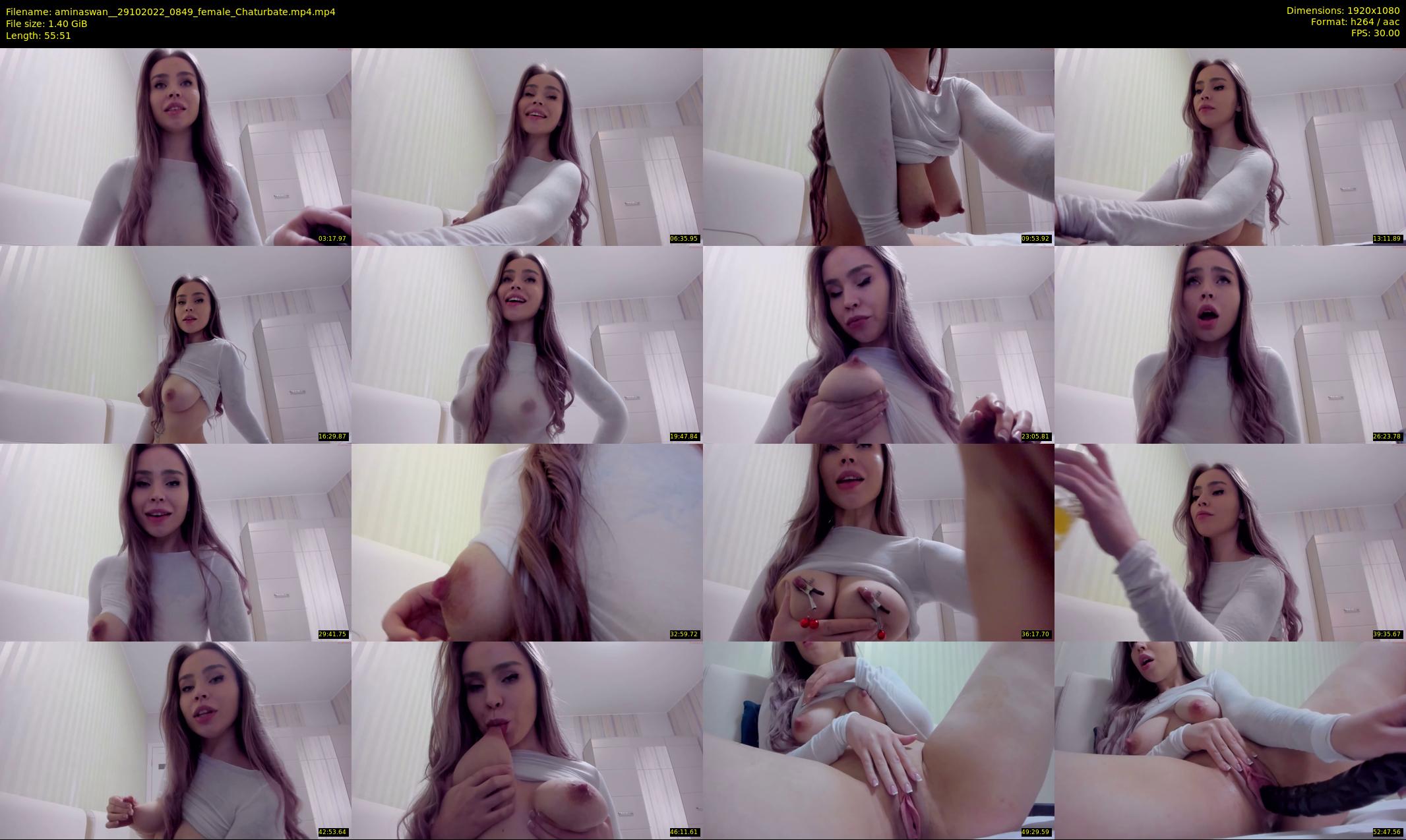 aminaswan_ — 56 minute Chaturbate female cam show recording, 1080p, Oct 29, 2022