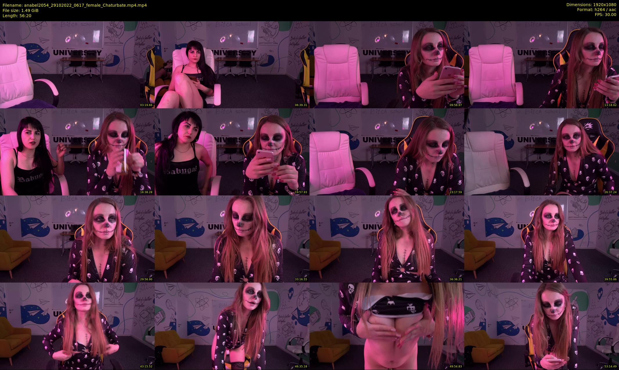 anabel2054 — 57 minute Chaturbate female cam show recording, 1080p, Oct 29, 2022