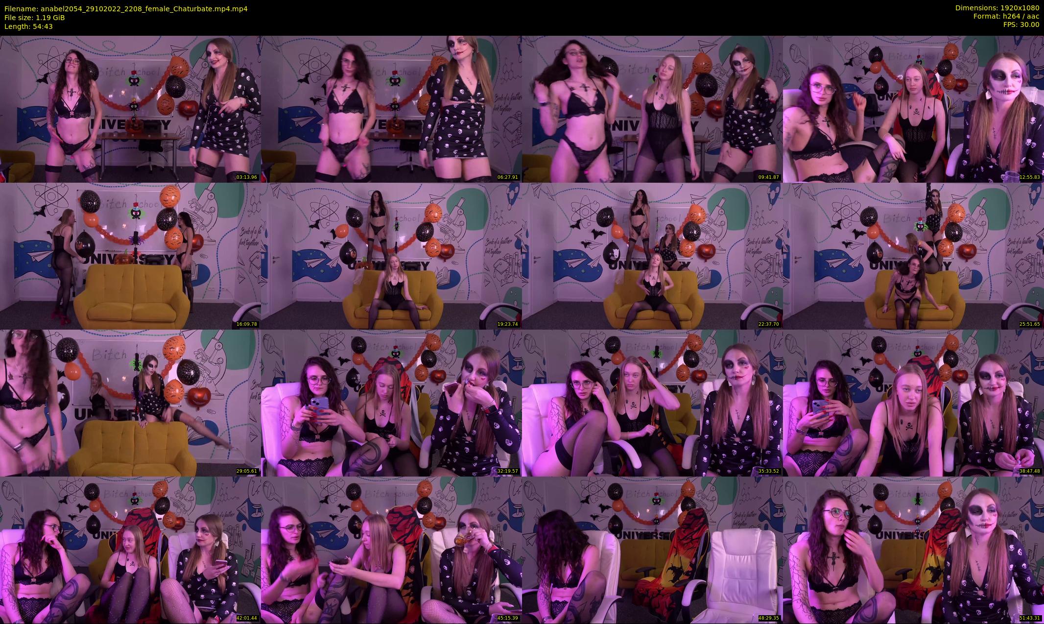 anabel2054 — 55 minute Chaturbate female cam show recording, 1080p, Oct 29, 2022