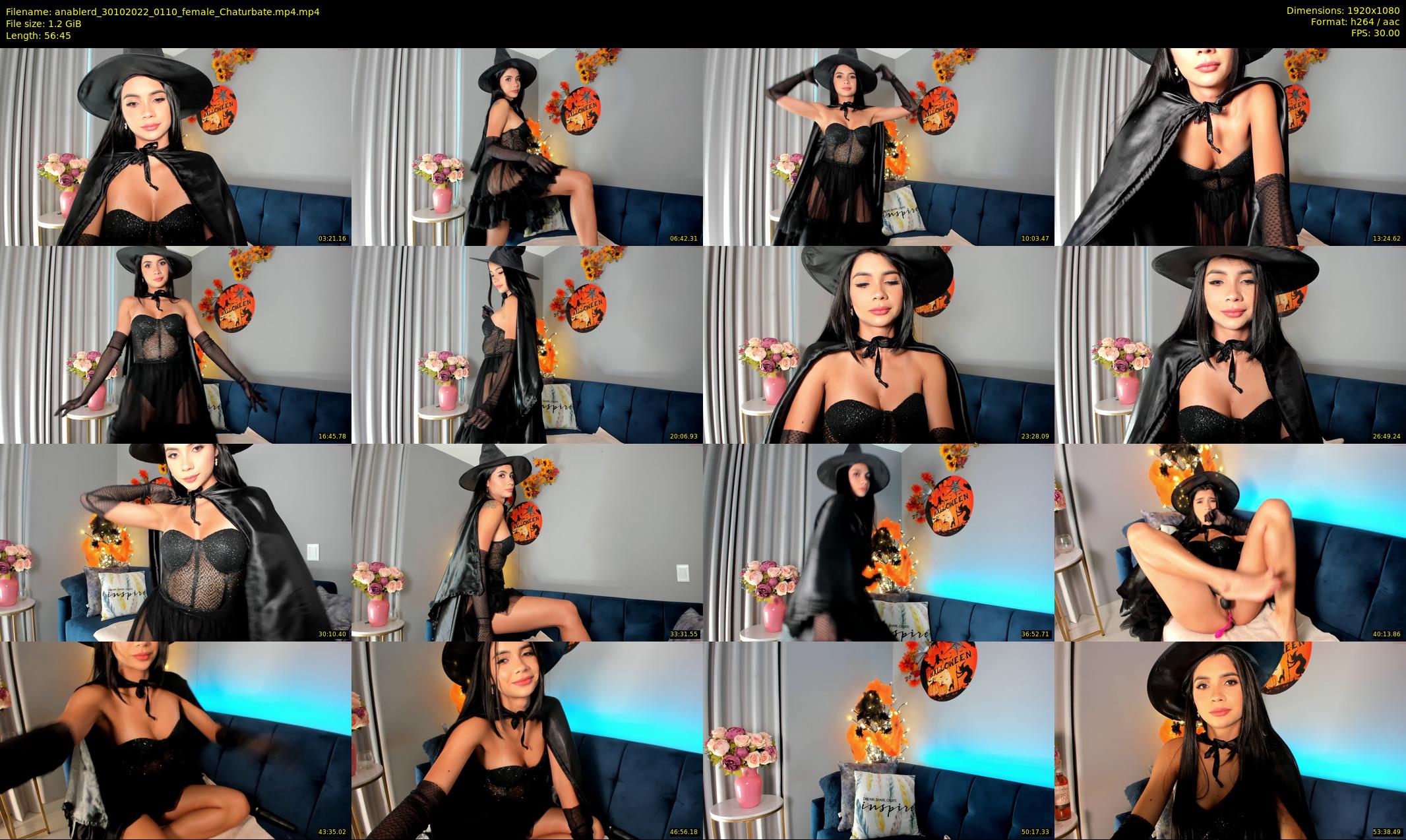 anablerd — 57 minute Chaturbate female cam show recording, 1080p, Oct 30, 2022
