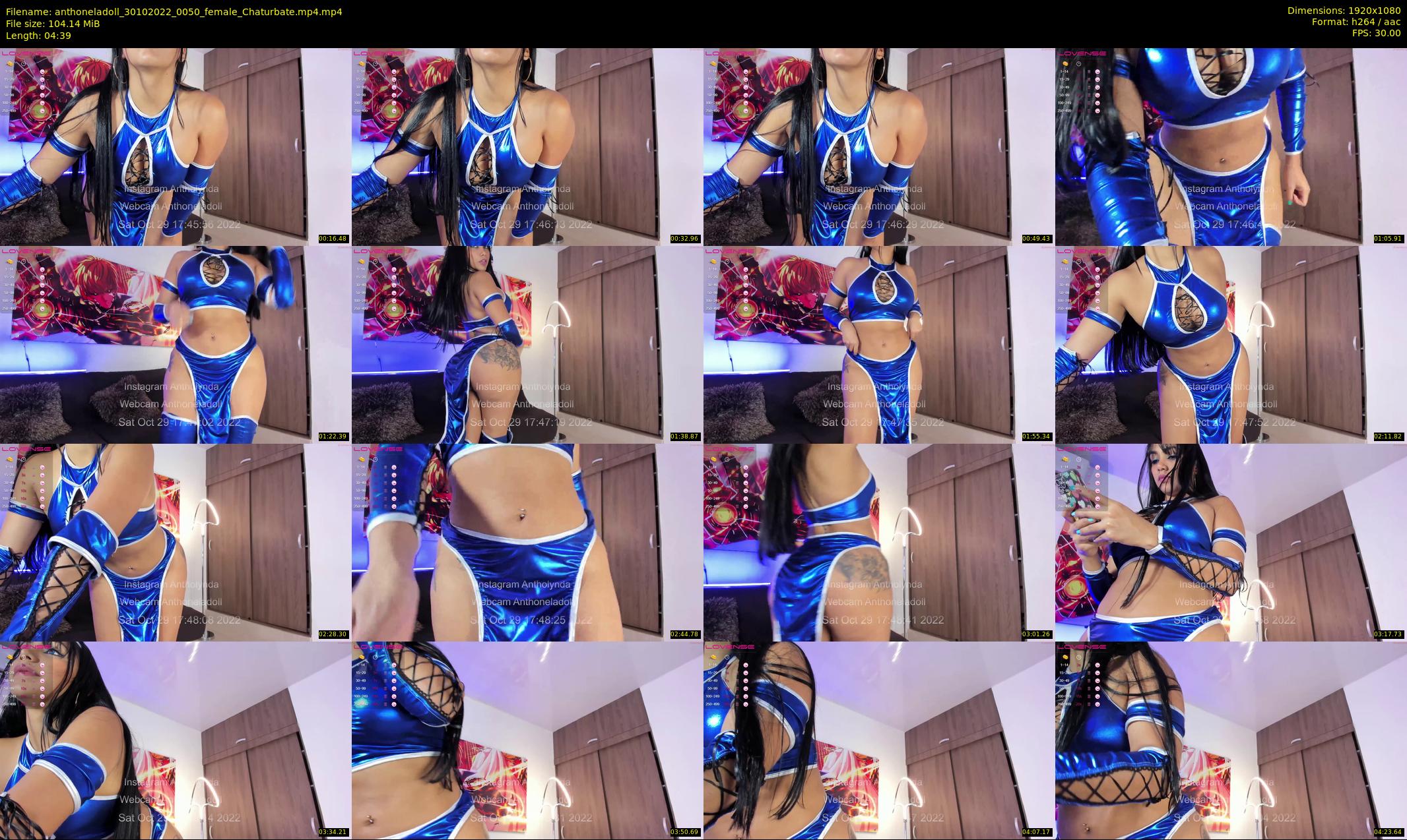 anthoneladoll — 5 minute Chaturbate female cam show recording, 1080p, Oct 30, 2022