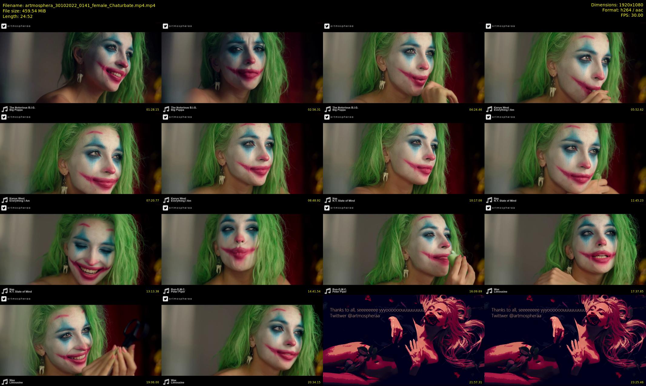 artmosphera — 25 minute Chaturbate female cam show recording, 1080p, Oct 30, 2022