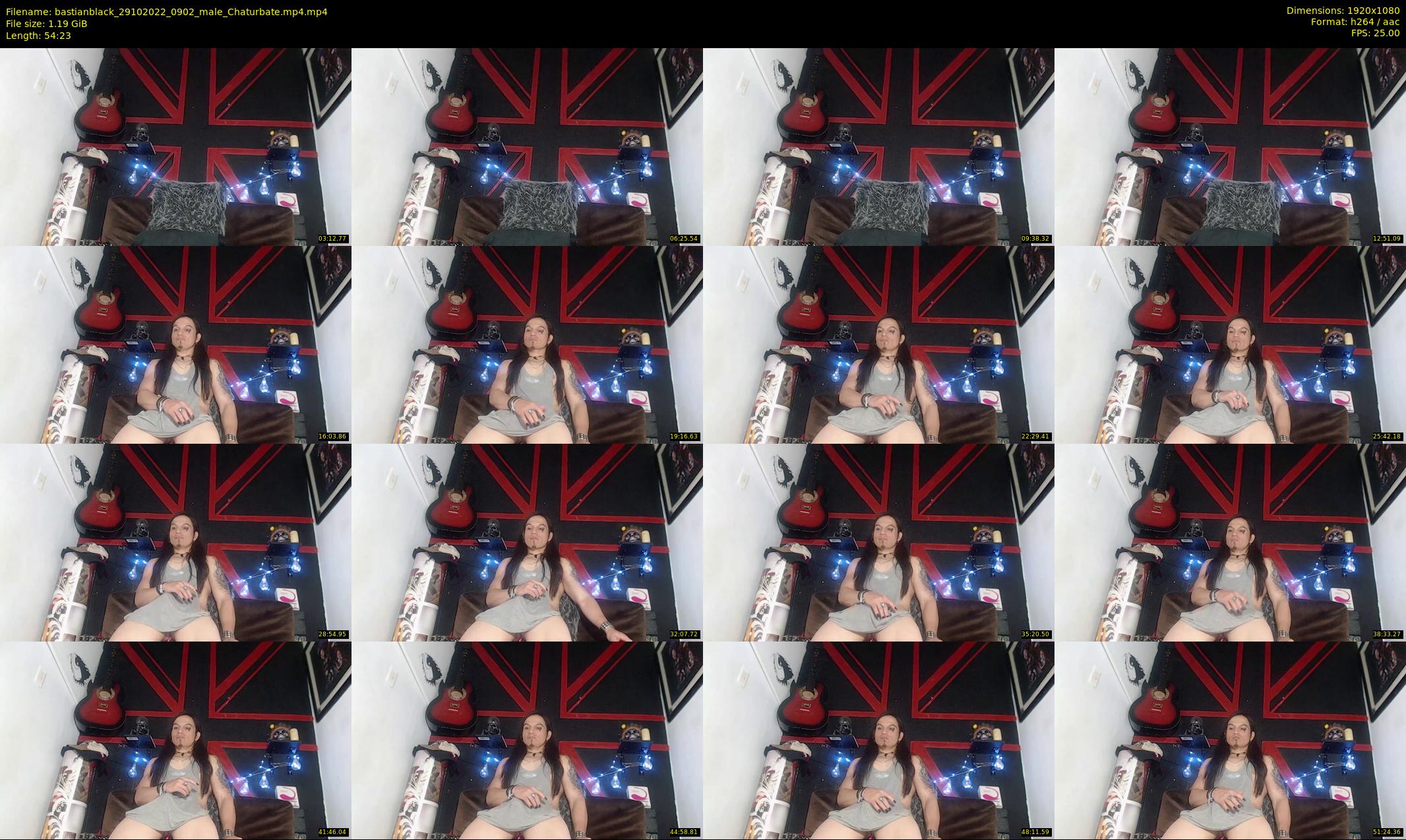 bastianblack — 55 minute Chaturbate male cam show recording, 1080p, Oct 29, 2022