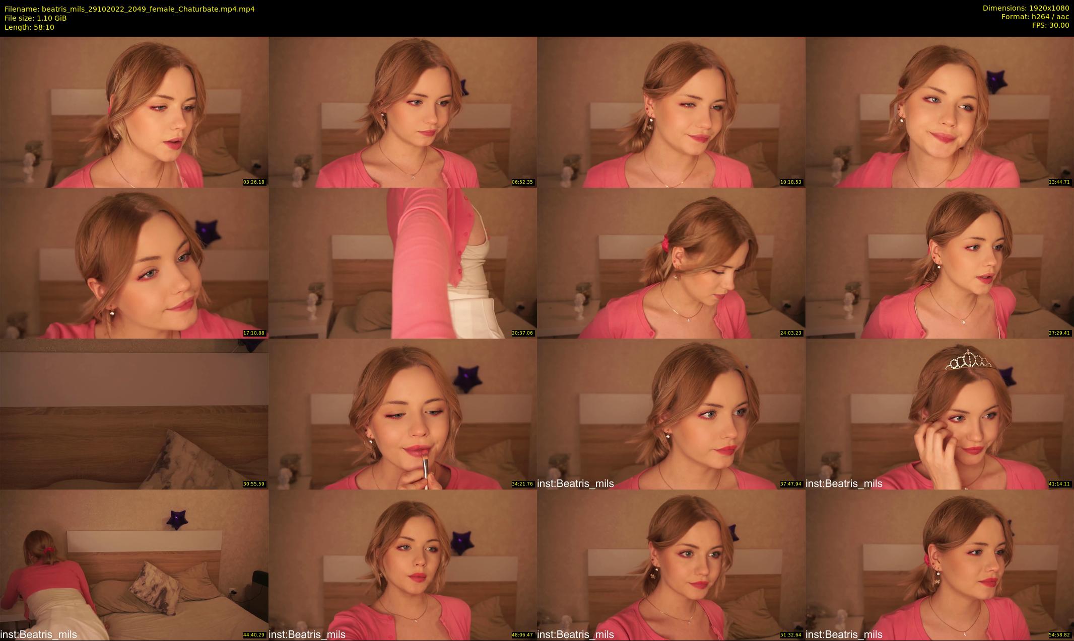 beatris_mils — 59 minute Chaturbate female cam show recording, 1080p, Oct 29, 2022