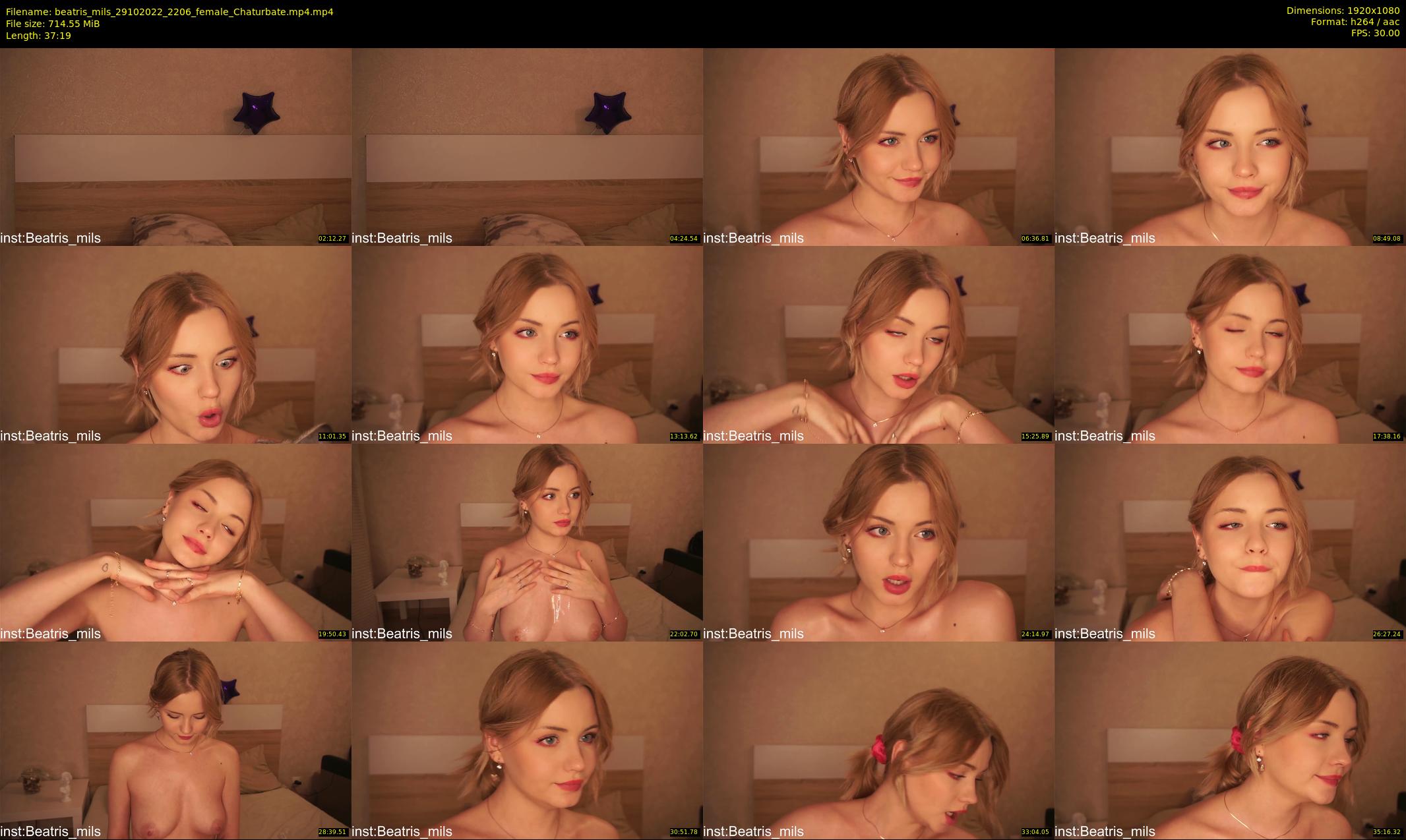 beatris_mils — 38 minute Chaturbate female cam show recording, 1080p, Oct 29, 2022