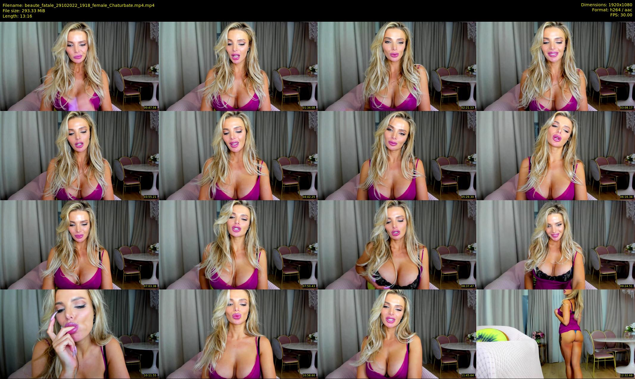 beaute_fatale — 14 minute Chaturbate female cam show recording, 1080p, Oct 29, 2022