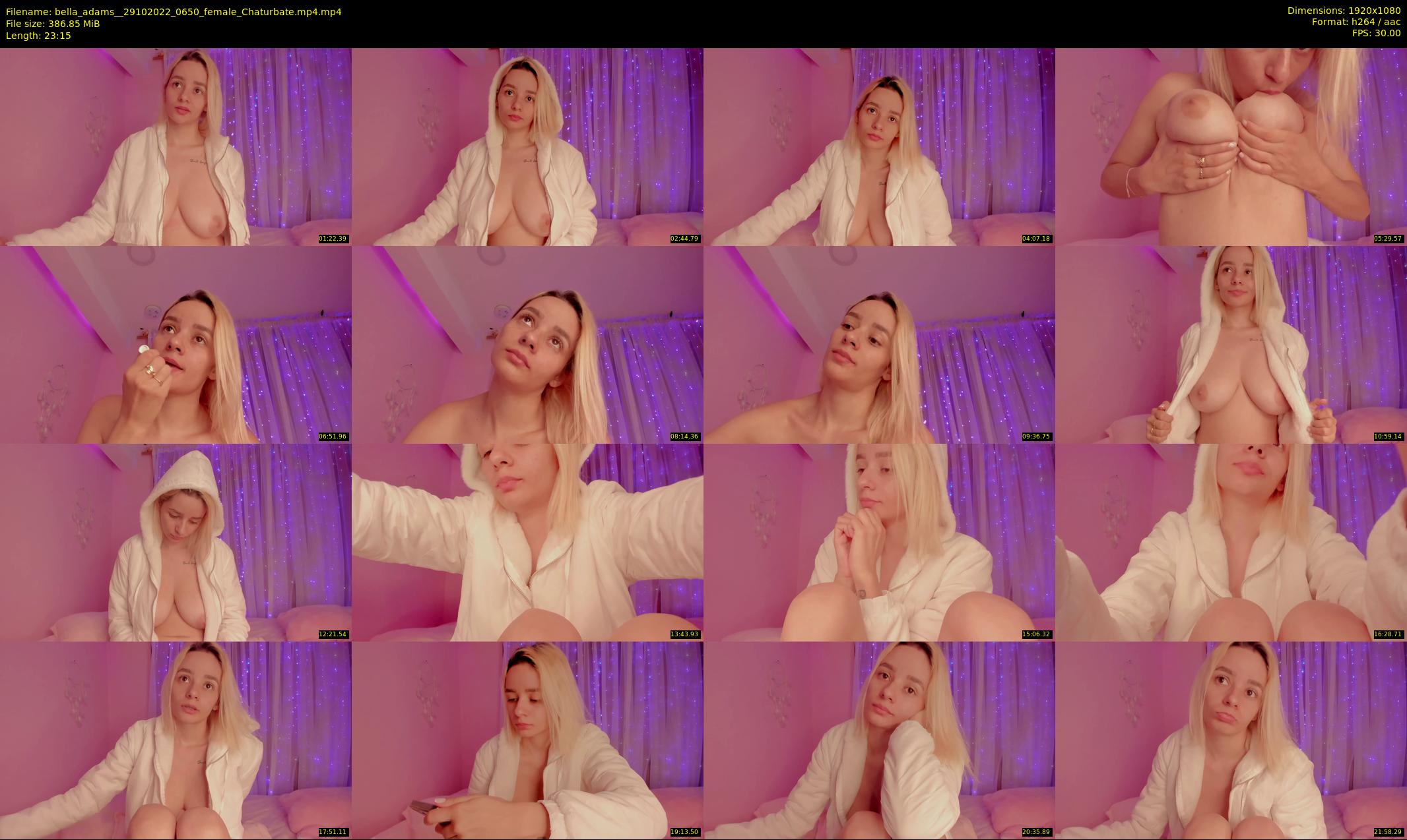 bella_adams_ — 24 minute Chaturbate female cam show recording, 1080p, Oct 29, 2022