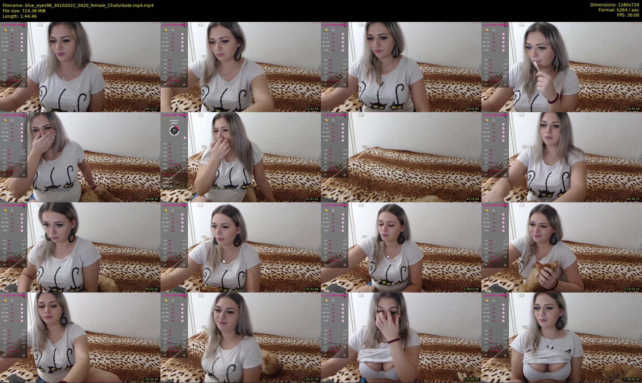 blue_eyes96 — 105 minute Chaturbate female cam show recording, 720p, Oct 30, 2022