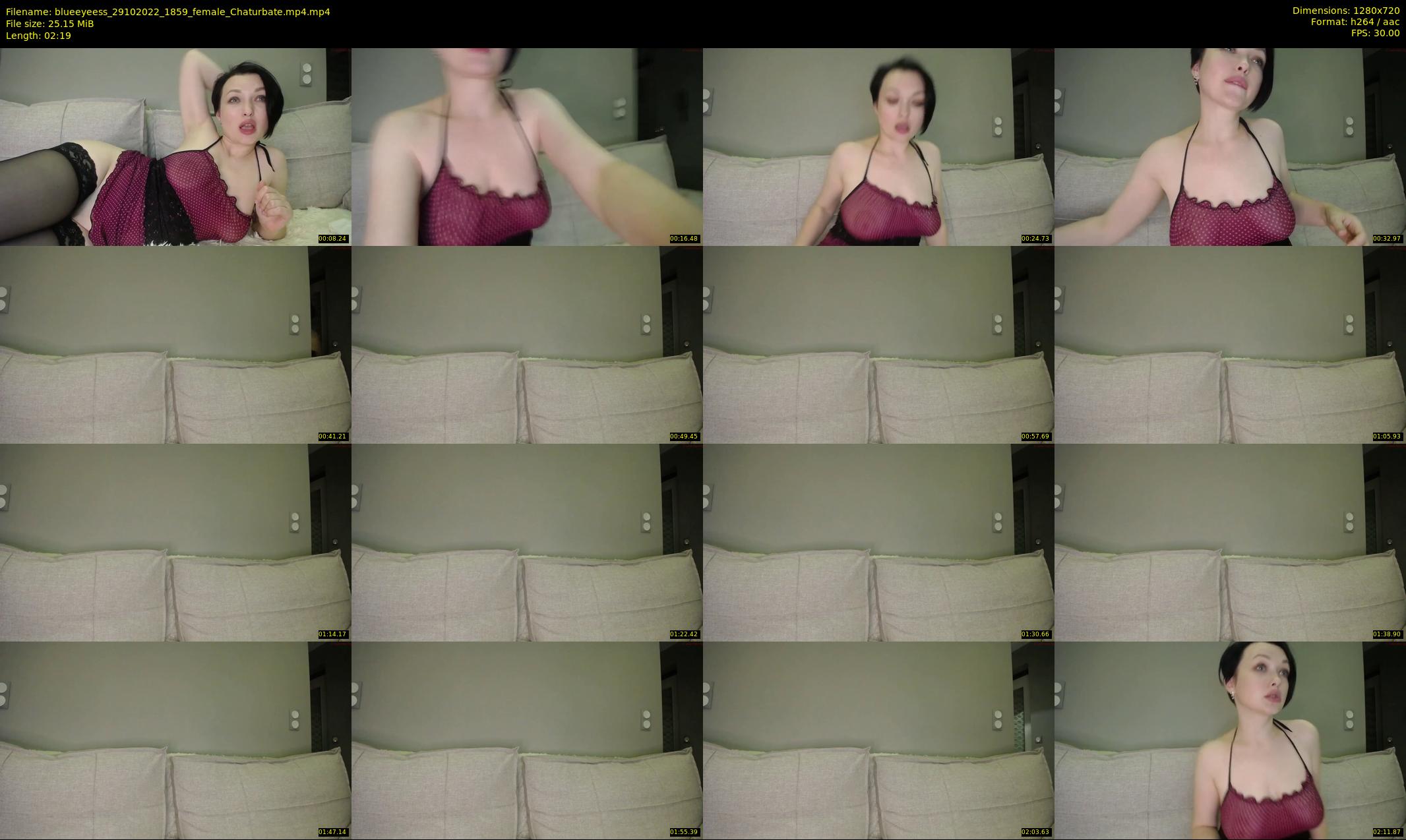 blueeyeess — 3 minute Chaturbate female cam show recording, 720p, Oct 29, 2022