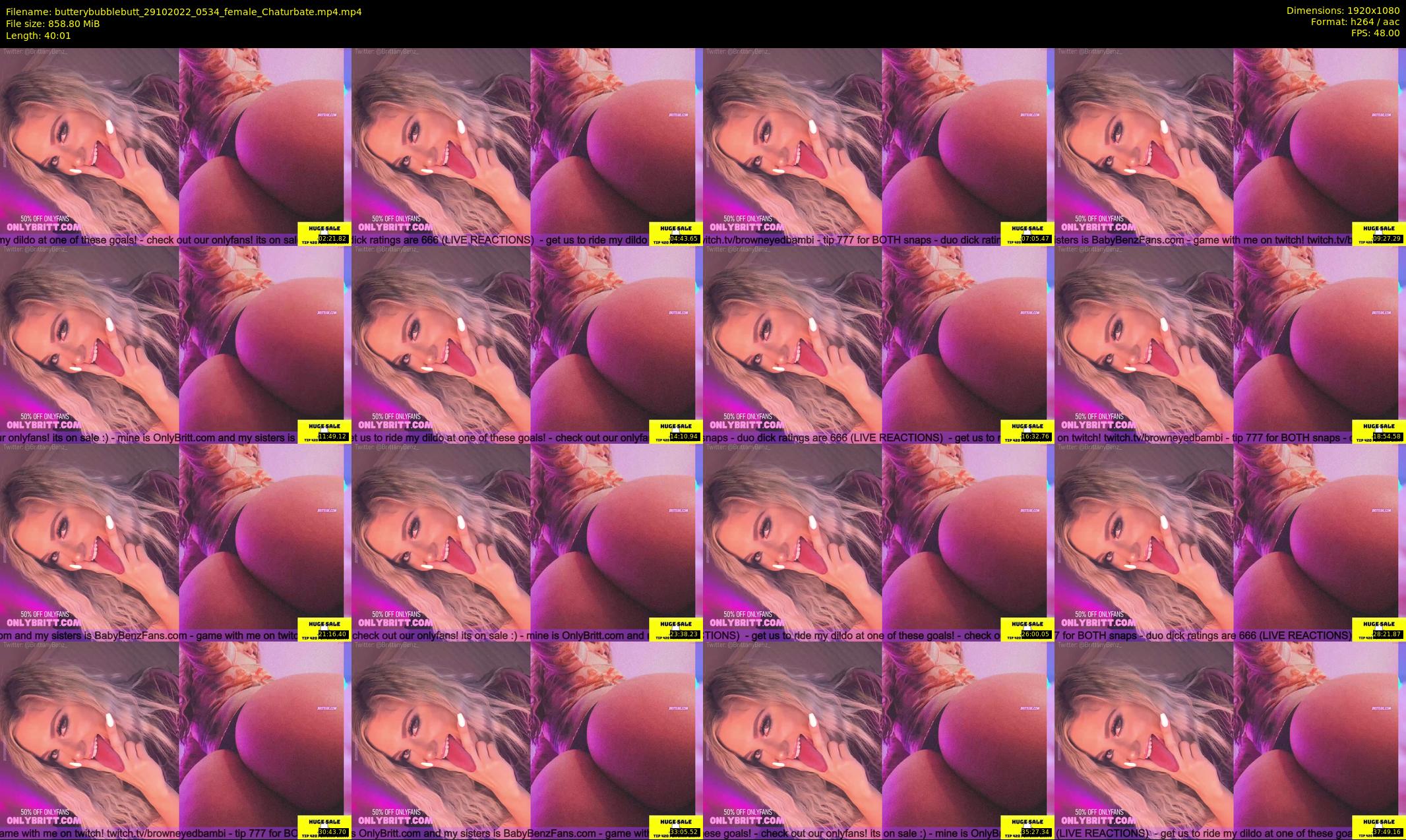 butterybubblebutt — 41 minute Chaturbate couple cam show recording, 1080p, Oct 29, 2022