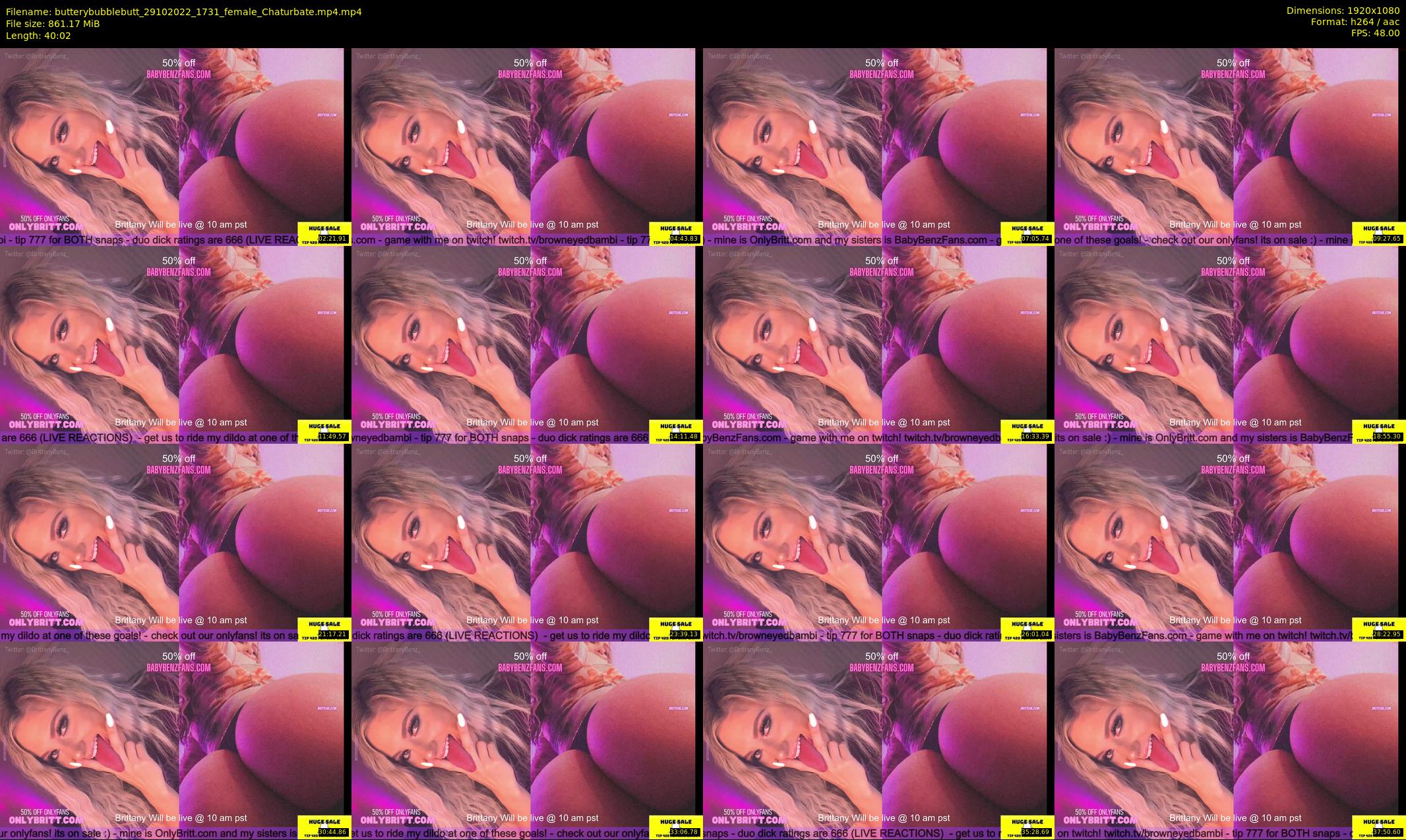 butterybubblebutt — 41 minute Chaturbate couple cam show recording, 1080p, Oct 29, 2022