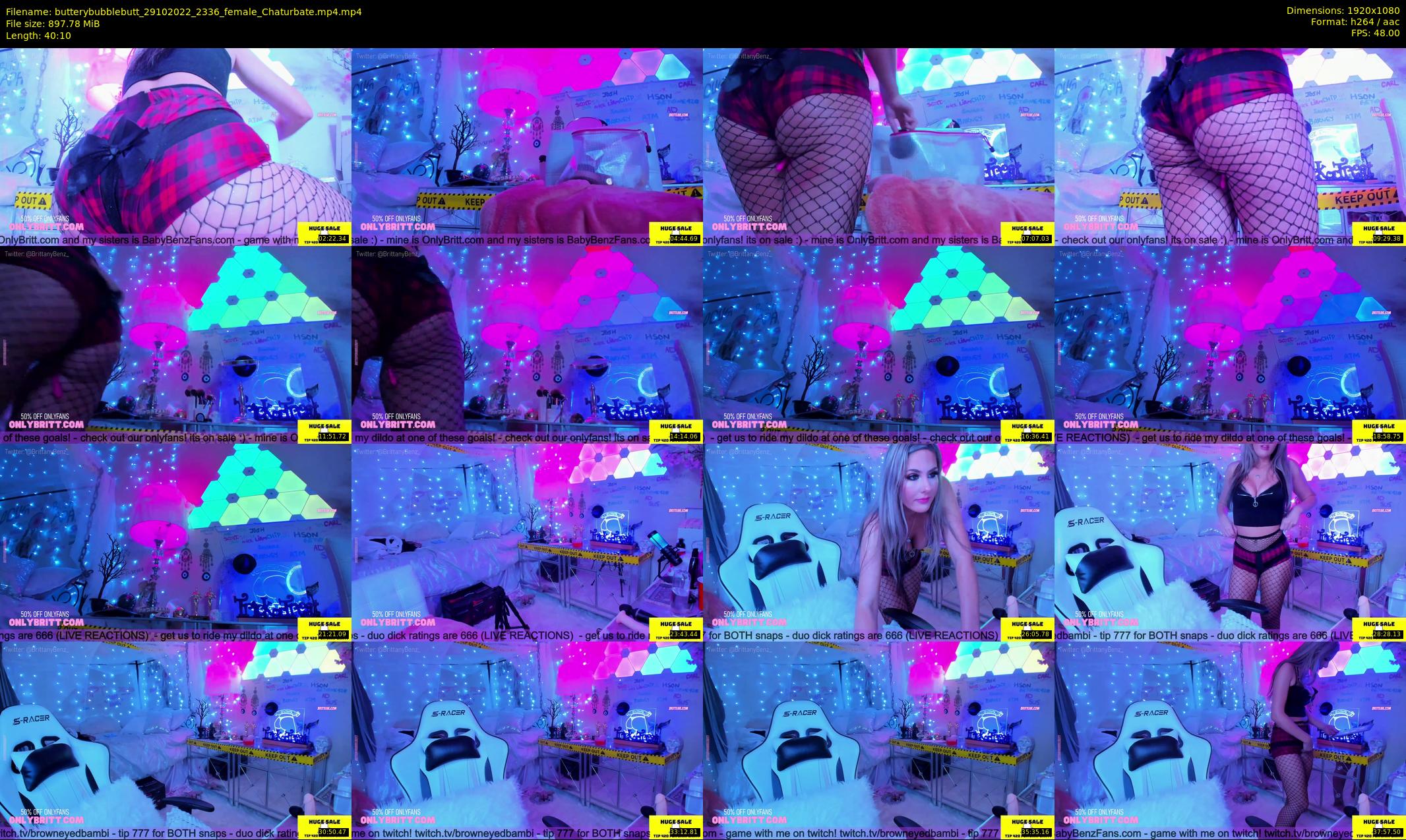 butterybubblebutt — 41 minute Chaturbate couple cam show recording, 1080p, Oct 29, 2022
