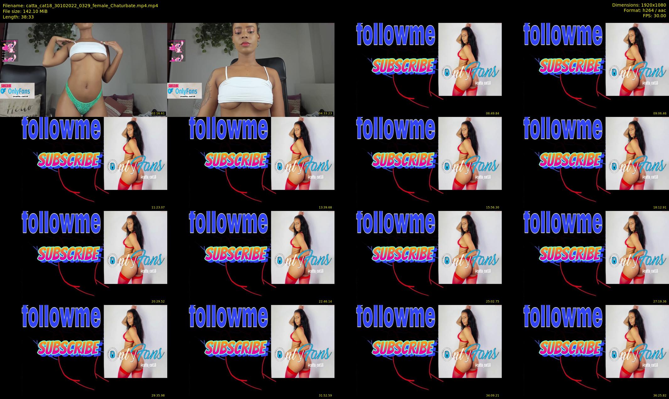 catta_cat18 — 39 minute Chaturbate female cam show recording, 1080p, Oct 30, 2022