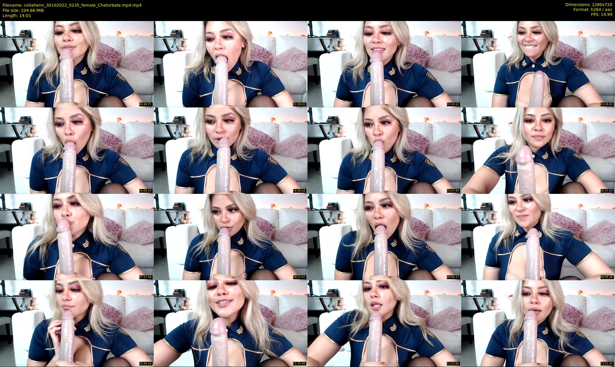 celiahenn — 15 minute Chaturbate female cam show recording, 720p, Oct 30, 2022