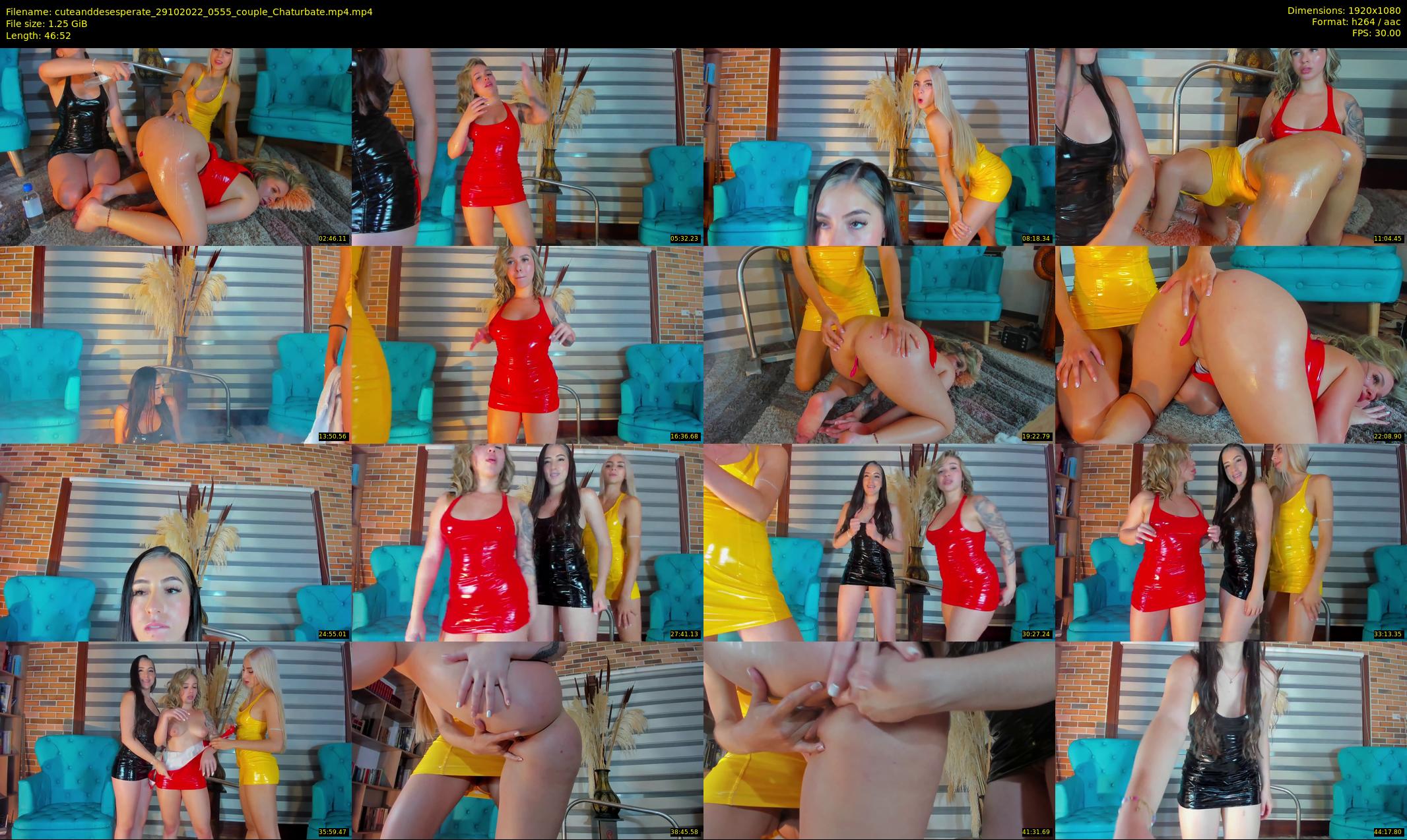cuteanddesesperate — 47 minute Chaturbate female cam show recording, 1080p, Oct 29, 2022