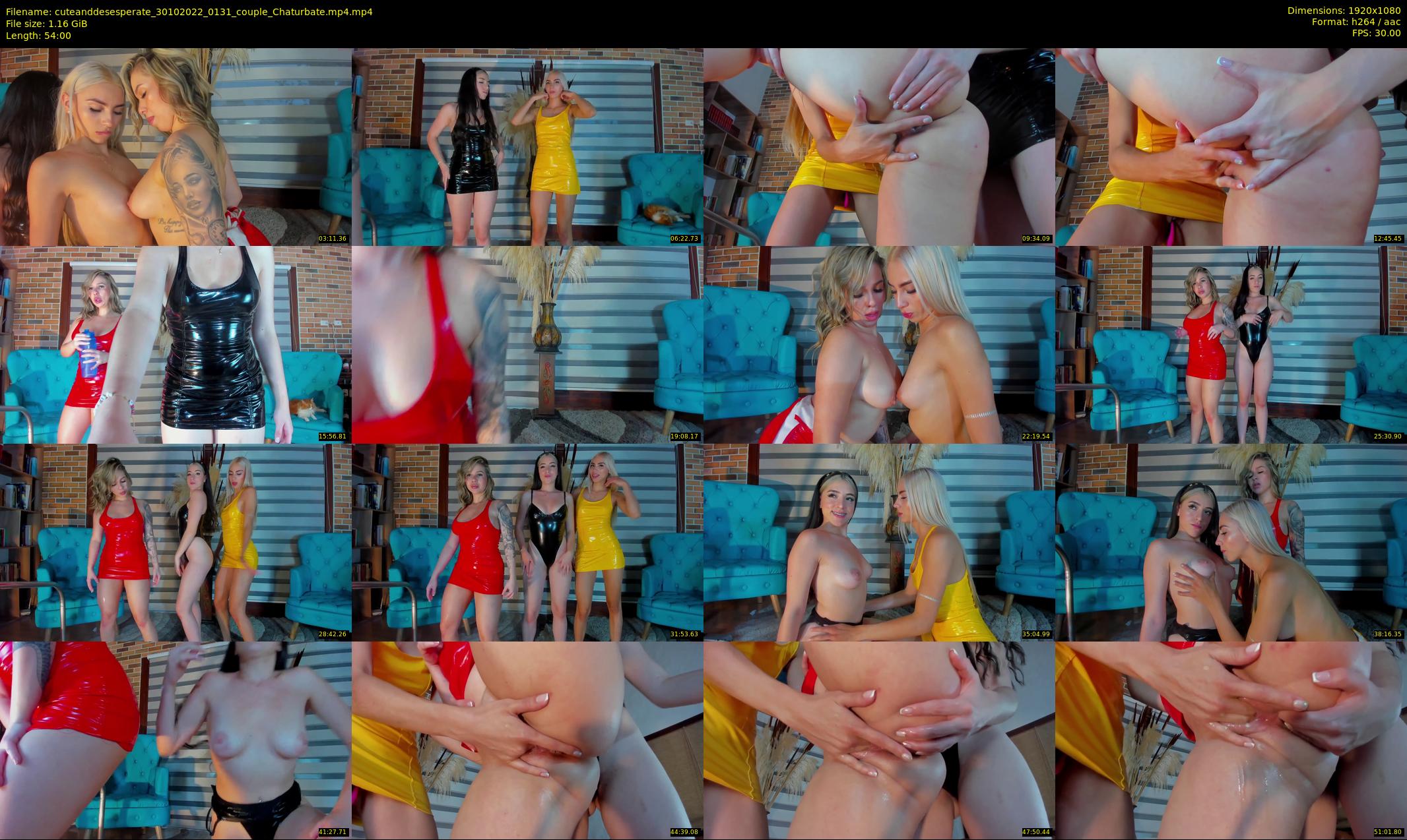 cuteanddesesperate — 54 minute Chaturbate female cam show recording, 1080p, Oct 30, 2022
