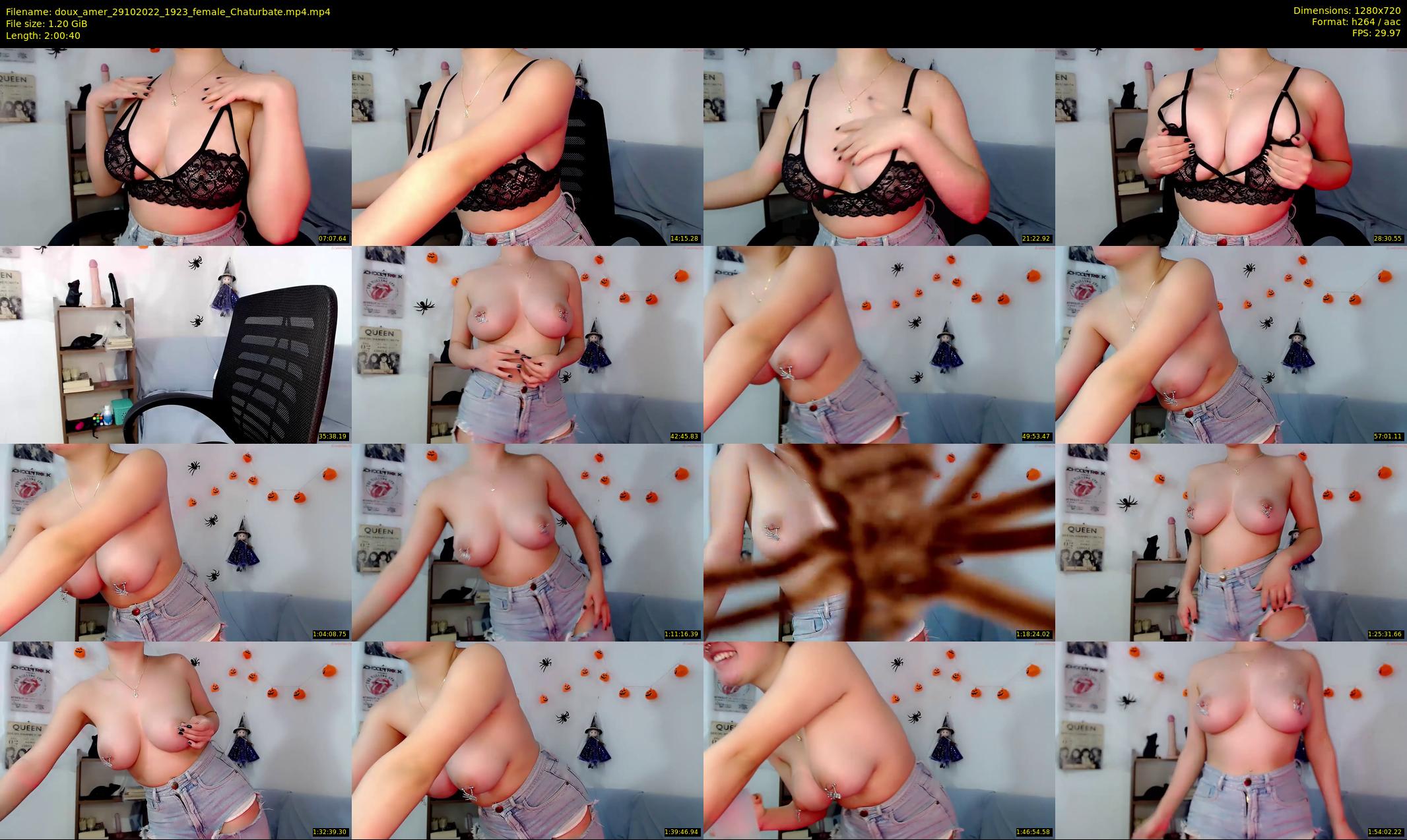 doux_amer — 121 minute Chaturbate female cam show recording, 720p, Oct 29, 2022