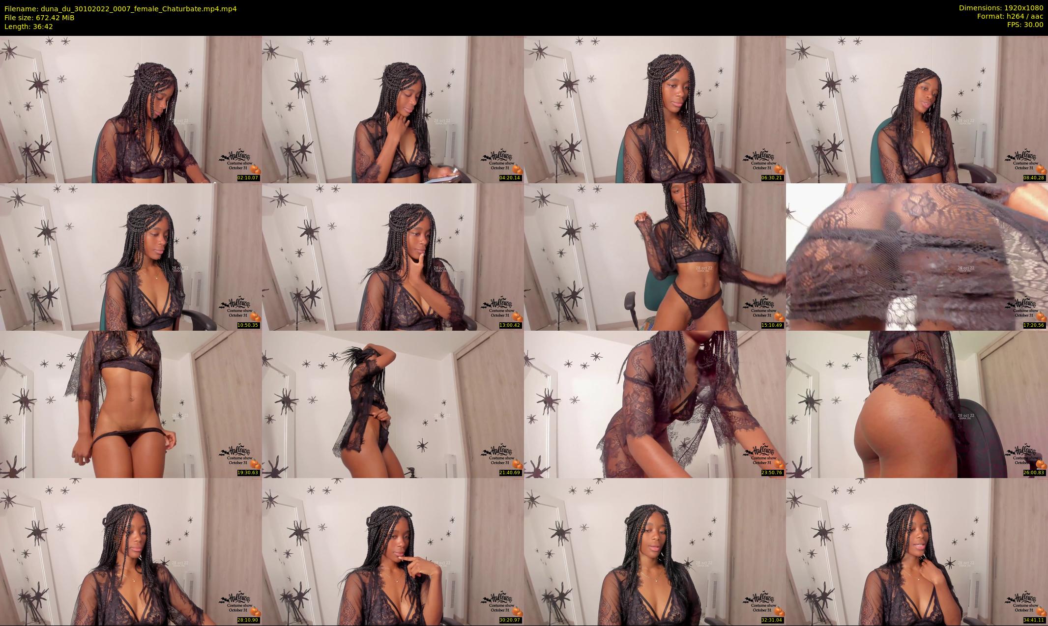 duna_du — 37 minute Chaturbate female cam show recording, 1080p, Oct 30, 2022