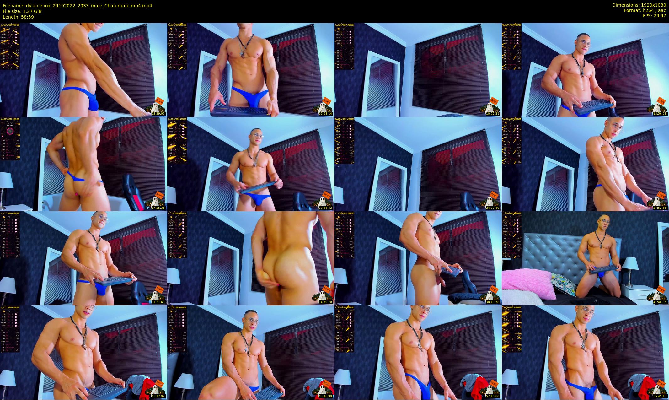 dylanlenox — 59 minute Chaturbate male cam show recording, 1080p, Oct 29, 2022