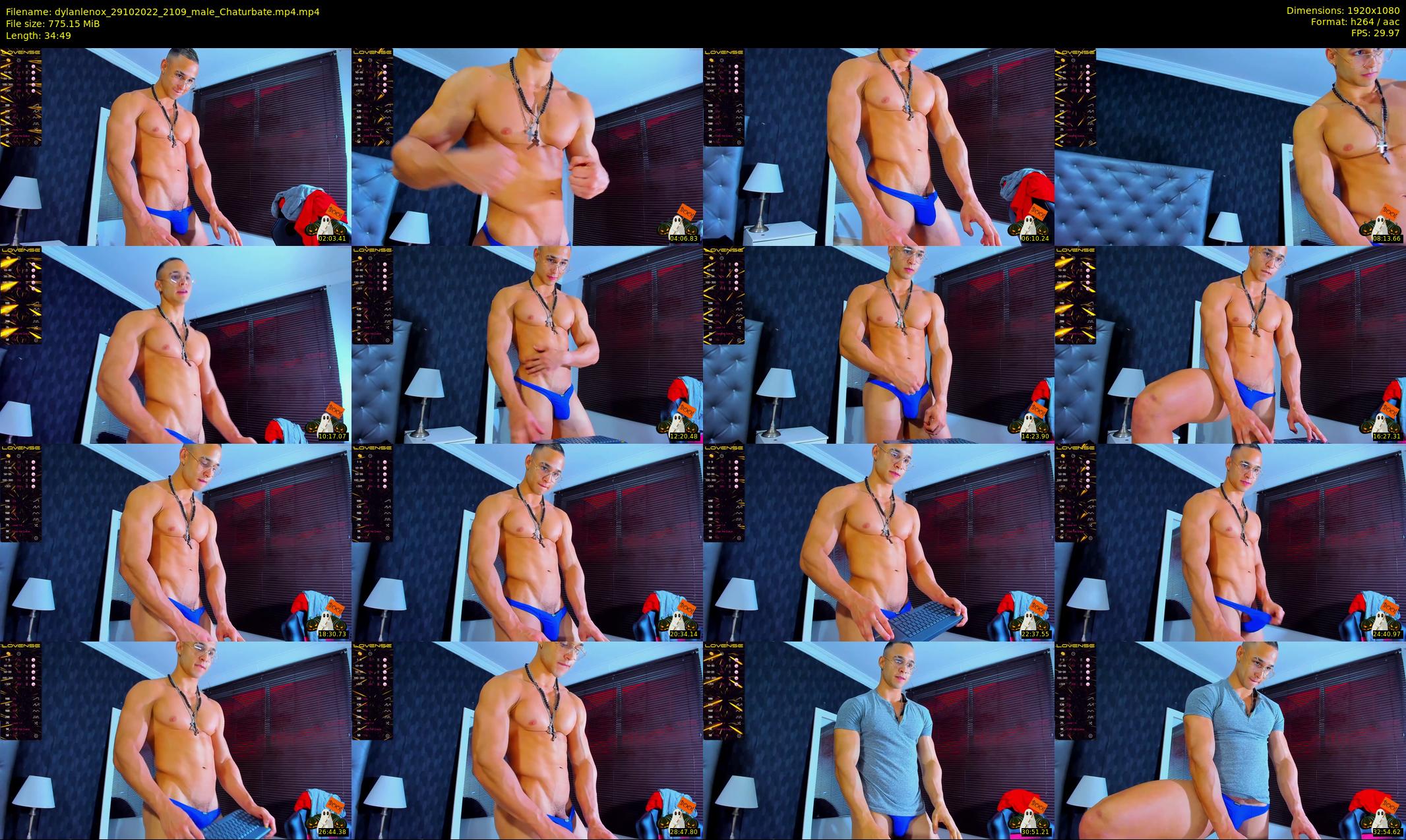 dylanlenox — 35 minute Chaturbate male cam show recording, 1080p, Oct 29, 2022